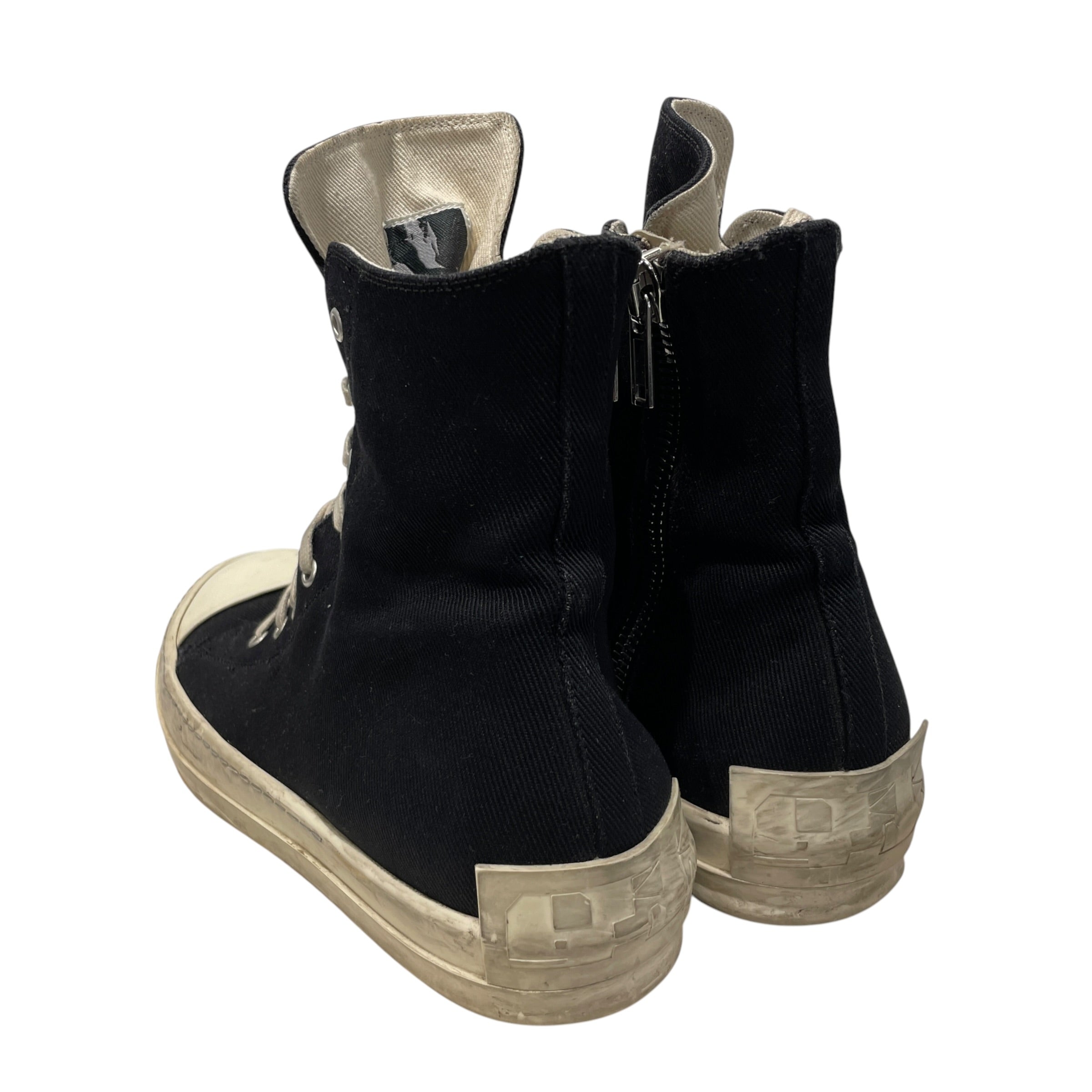 RICK OWENS DRKSHDW/Hi-Sneakers/EU 44/Acrylic/BLK/ view 2