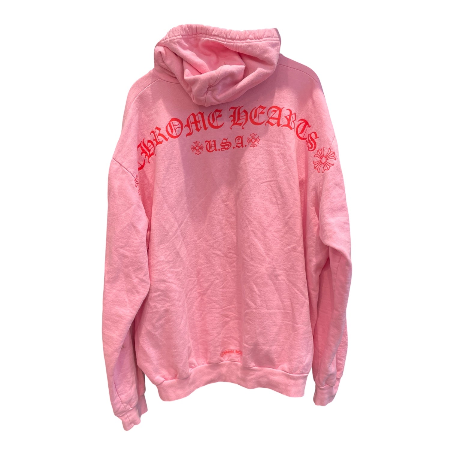 CHROME HEARTS/Hoodie/XXL/Cotton/PNK/PINK TBAR view 2