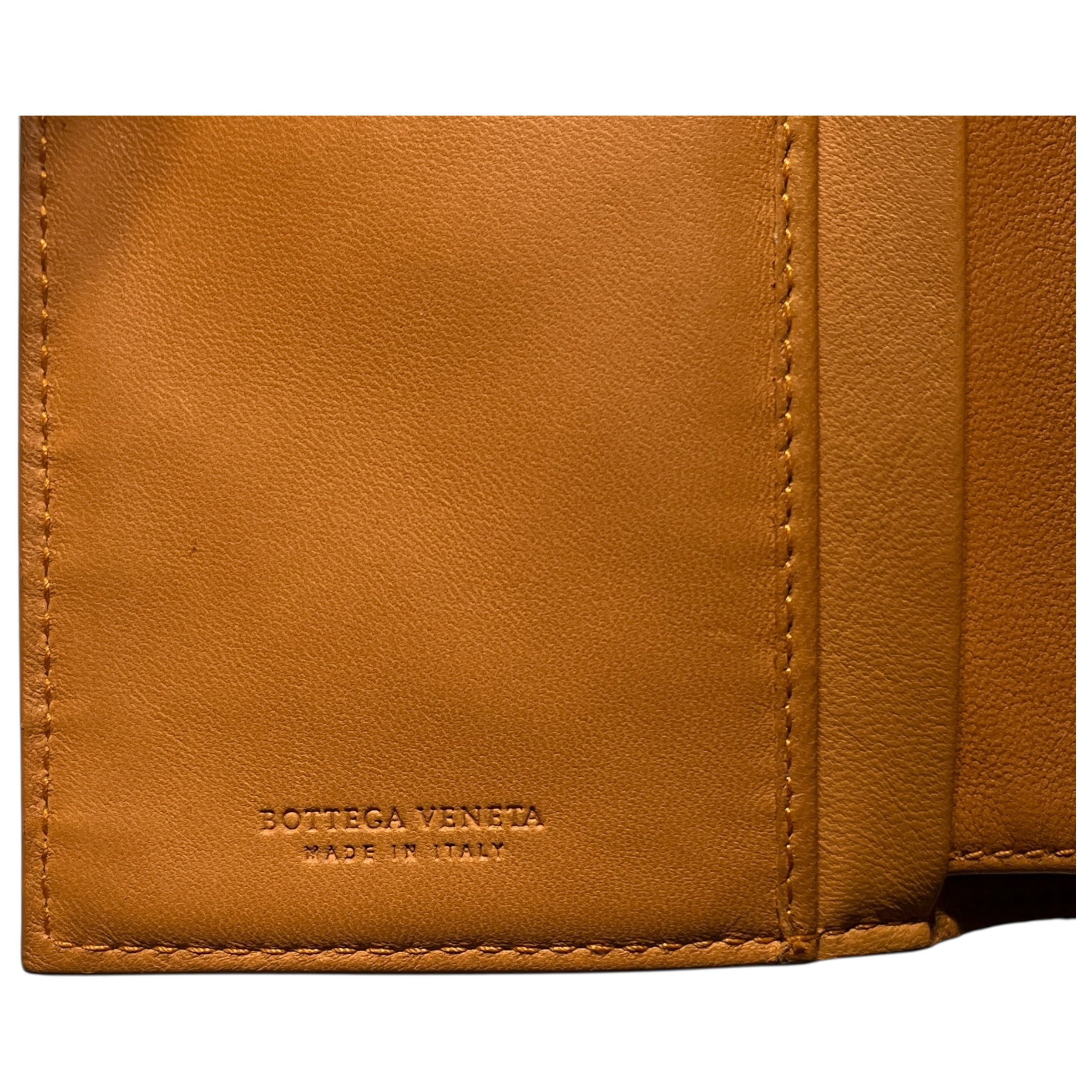 BOTTEGA VENETA/Bifold Wallet/Leather/ORN/Quilted Bifold w/ Coin Pouch view 3