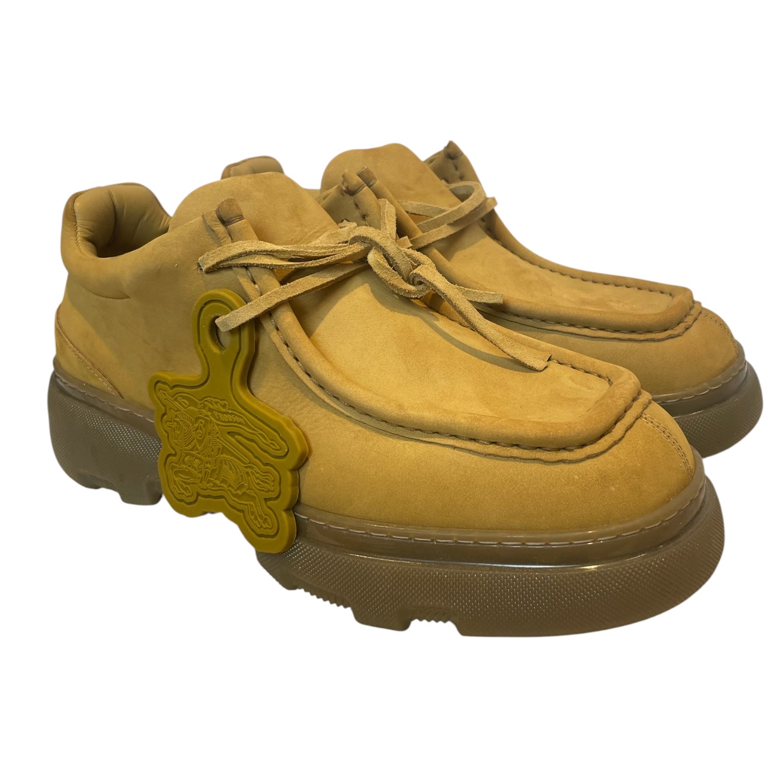 BURBERRY/Deck Shoes/EU 44/Suede/BEG/ view 1