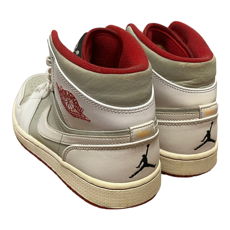 Jordan/Hi-Sneakers/US 10.5/Leather/WHT/Air Hare Mid
