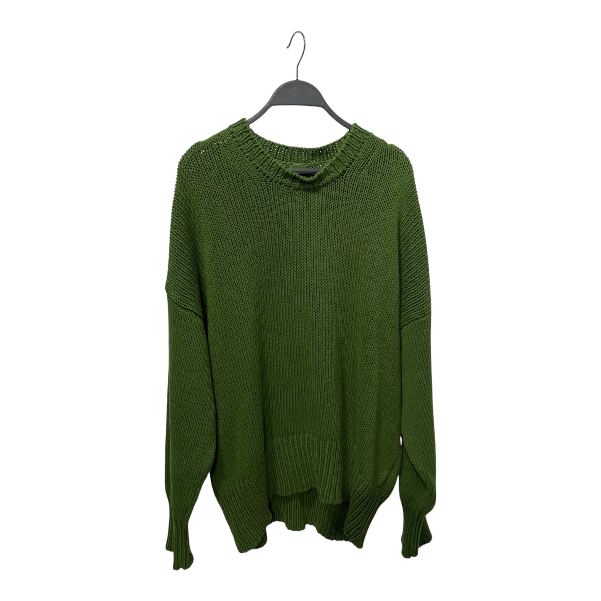 babaa/Heavy Sweater/OS/Cotton/GRN/babaa jumper no16 pine view 1