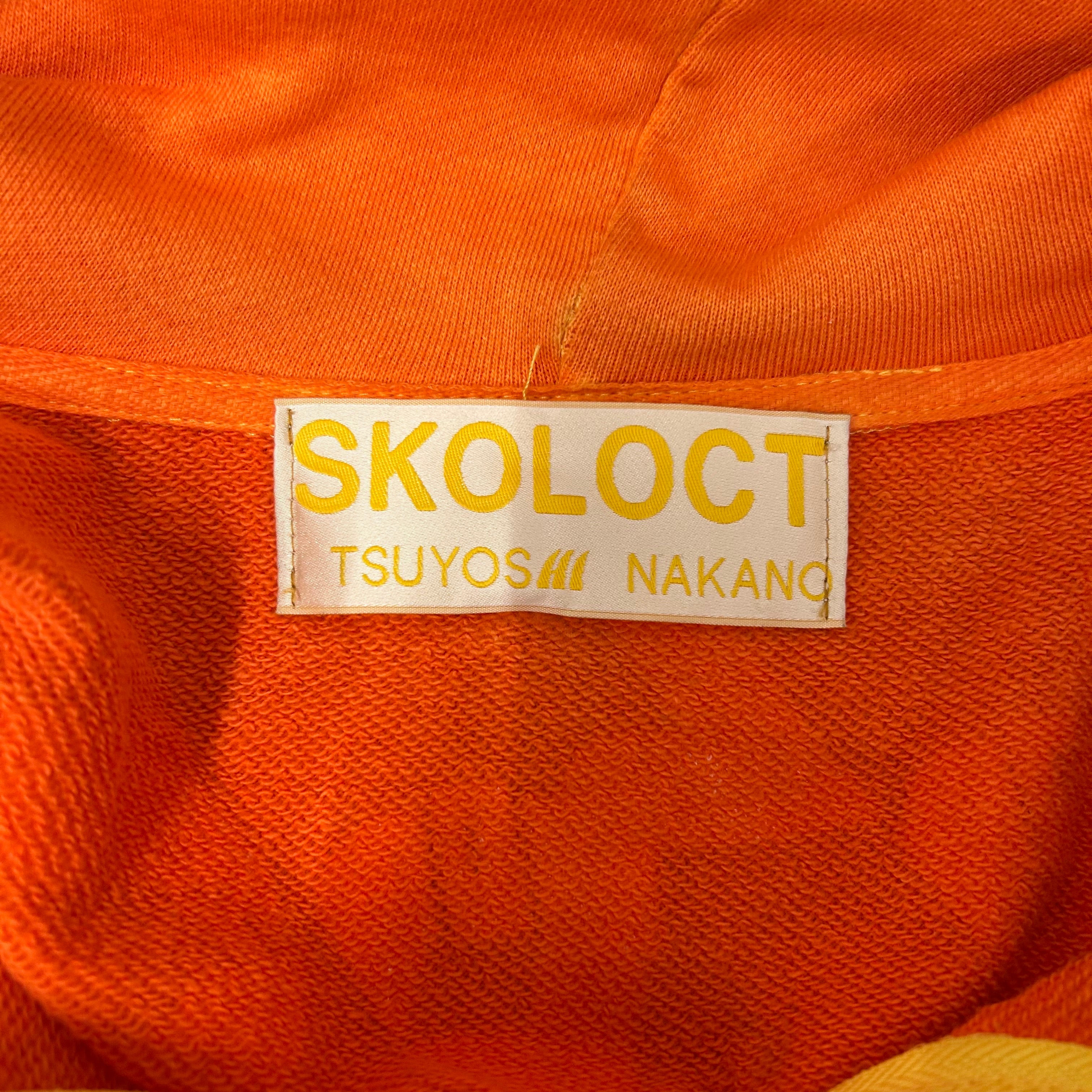 SKOLOCT/Zip Up Hoodie/M/Graphic/Cotton/ORN/Art Gang Hoodie view 3