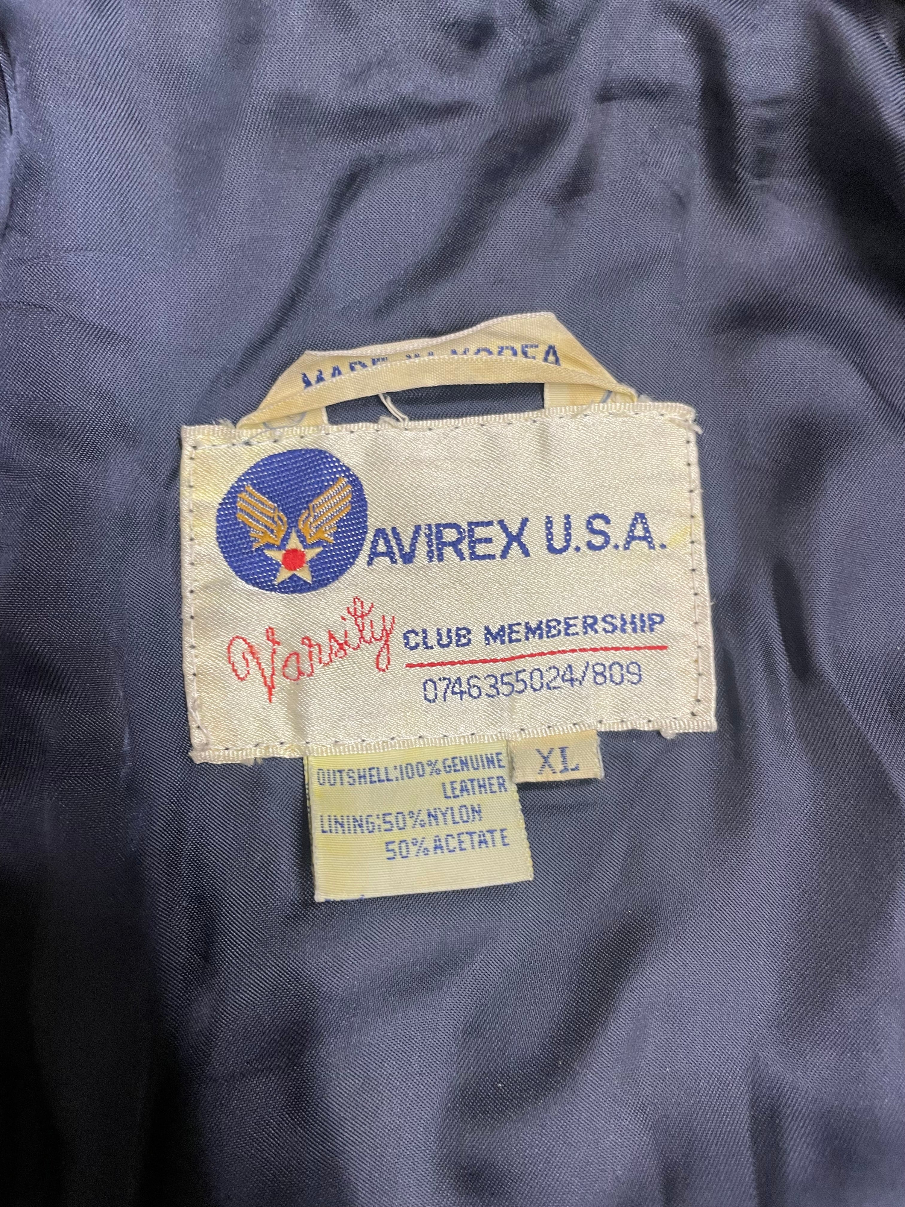AVIREX/Leather Jkt/XL/Leather/CRM/71/72 ALL STAR TEAM view 6