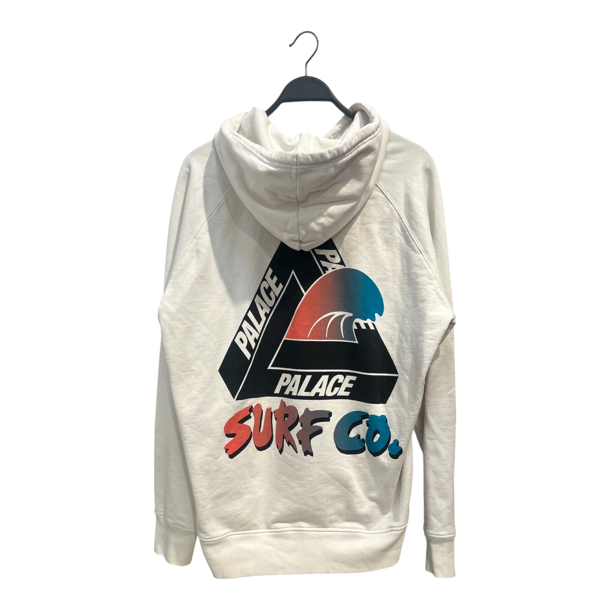 PALACE/Hoodie/XXL/Cotton/WHT/PALACE SURF CO view 2