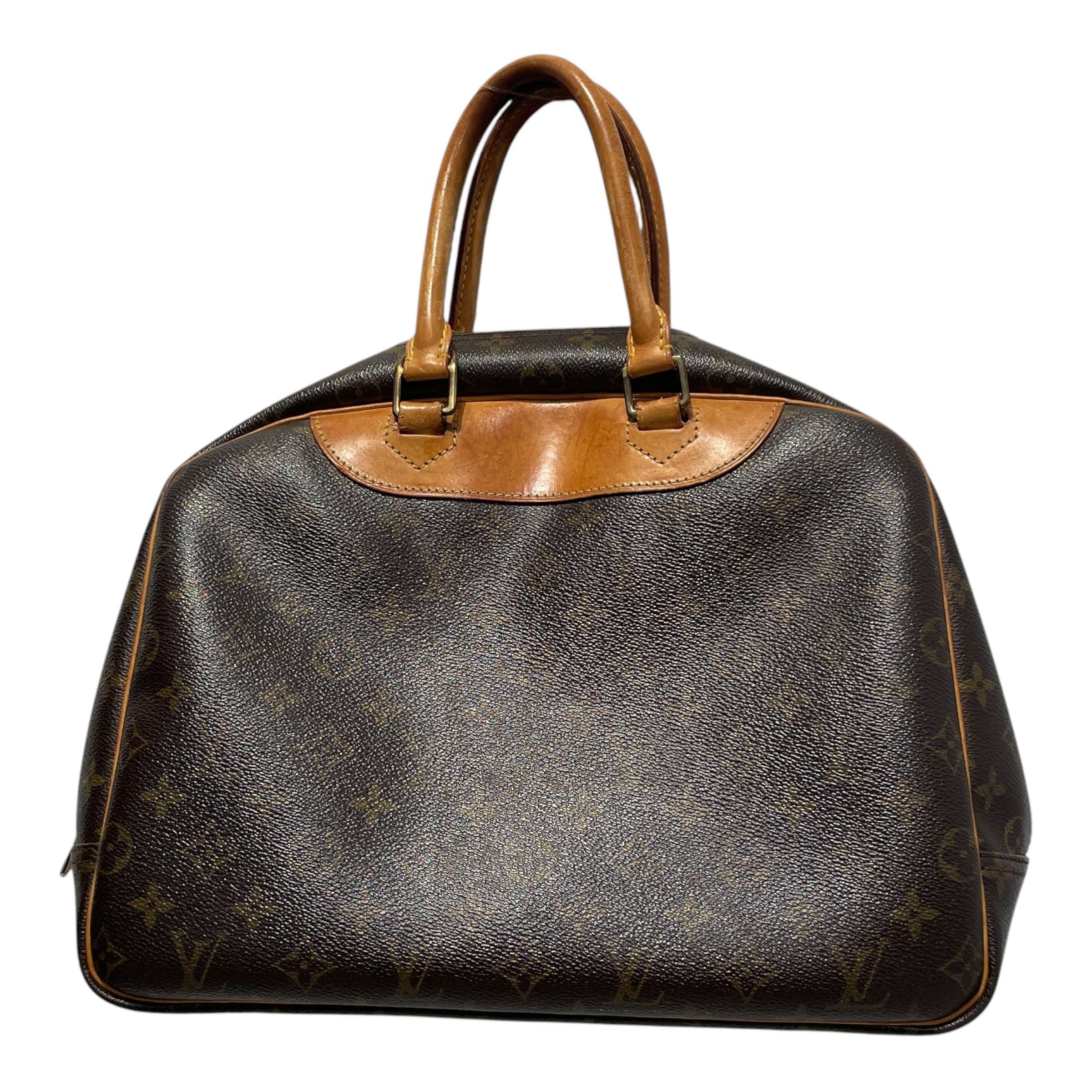 LOUIS VUITTON/Hand Bag/Monogram/Leather/BRW/Deauville Monogram view 2
