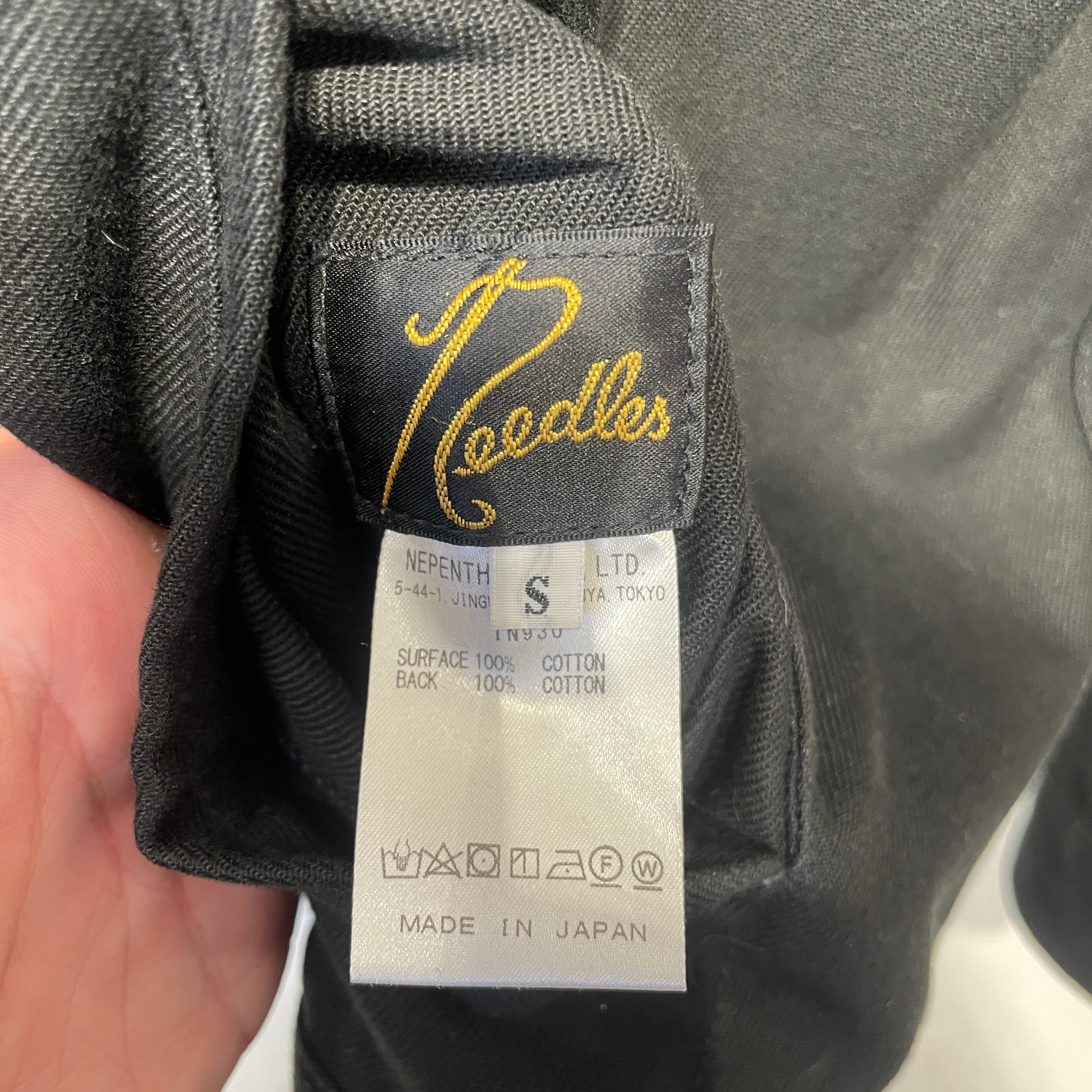 Needles/AWGE/Jacket/S/Cotton/BLK/REVERSILE WORK JACKET view 5