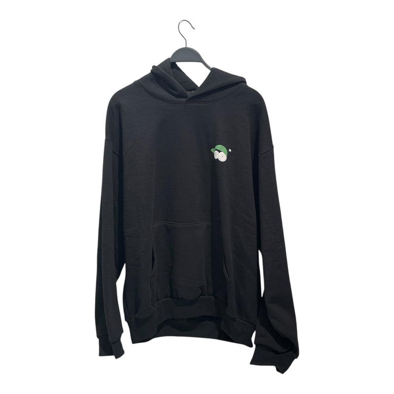 BARRIERS/Hoodie/XL/Graphic/Cotton/BLK/