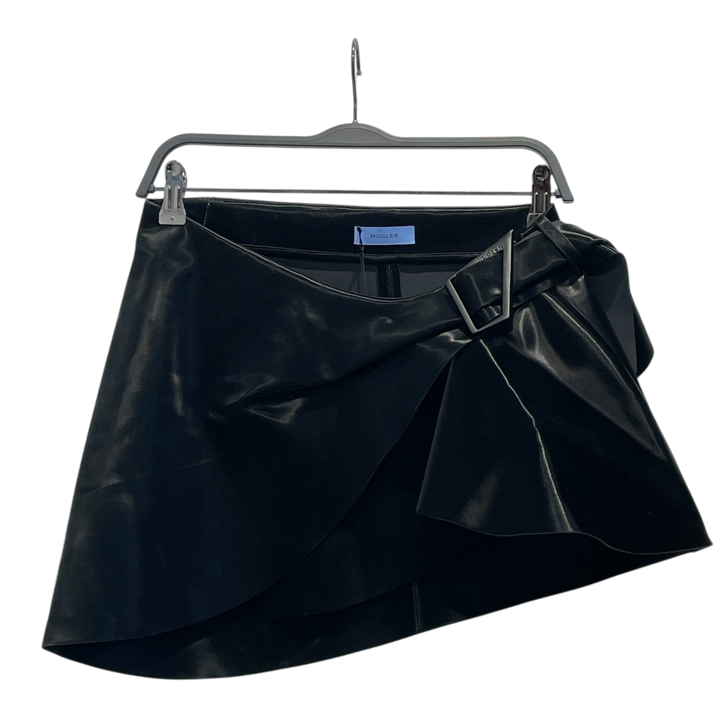 MUGLER/Skirt/36/Polyester/BLK/MINI SKIRT view 1