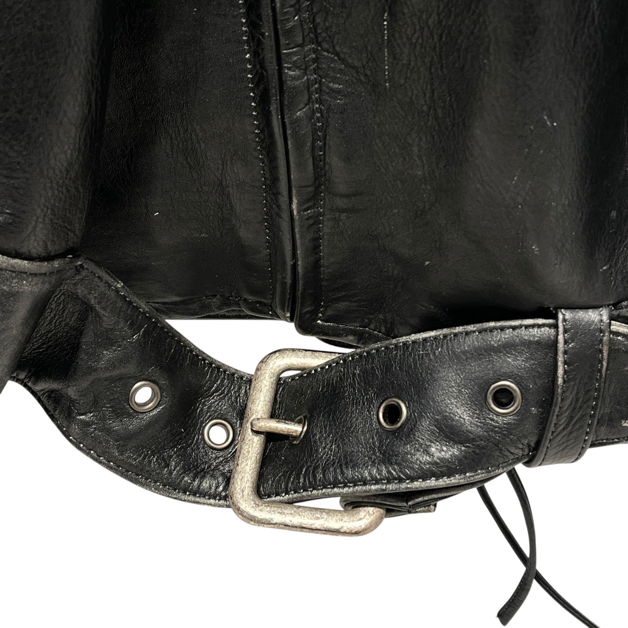 HARLEY DAVIDSON/Jacket/XL/Leather/BLK/MOTO view 5