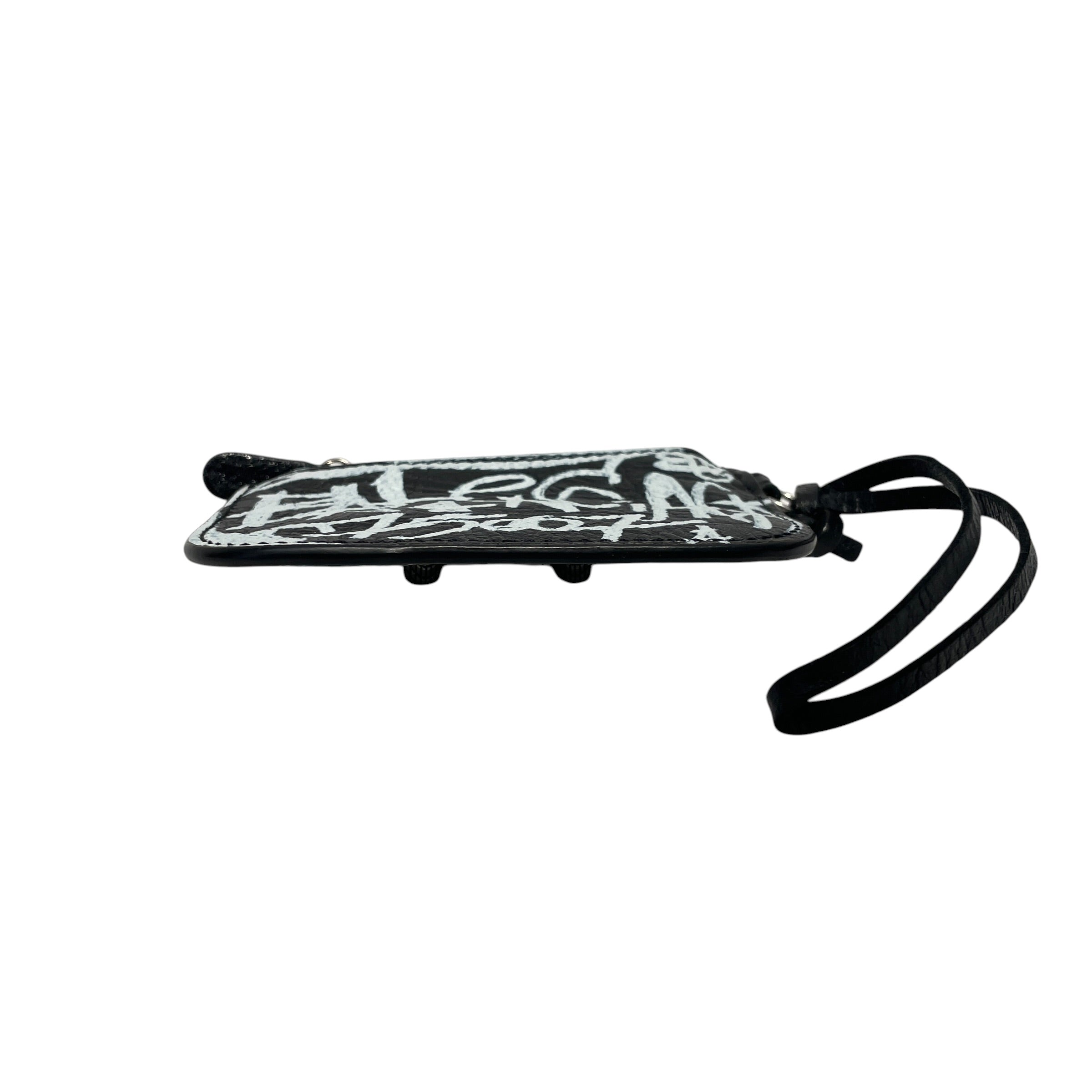 BALENCIAGA/Trifold Wallet/All Over Print/Leather/MLT/GRAF view 3