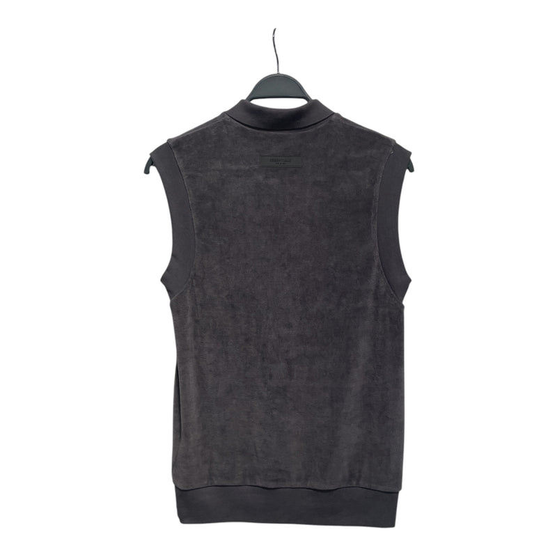 FOG ESSENTIALS/Polo, Rugby/S/Velour/GRY/