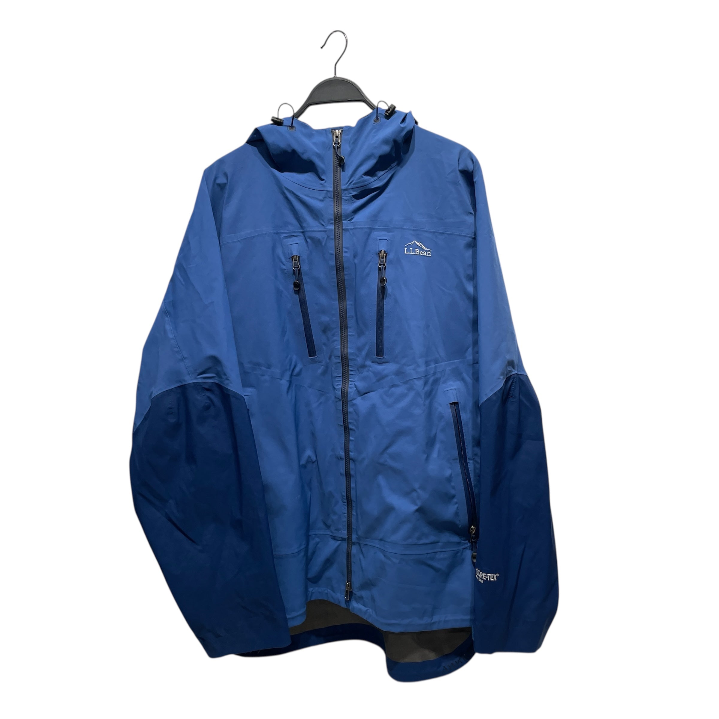 L.L.Bean/Zip Up Hoodie/XXL/Nylon/BLU/gore-tex view 1