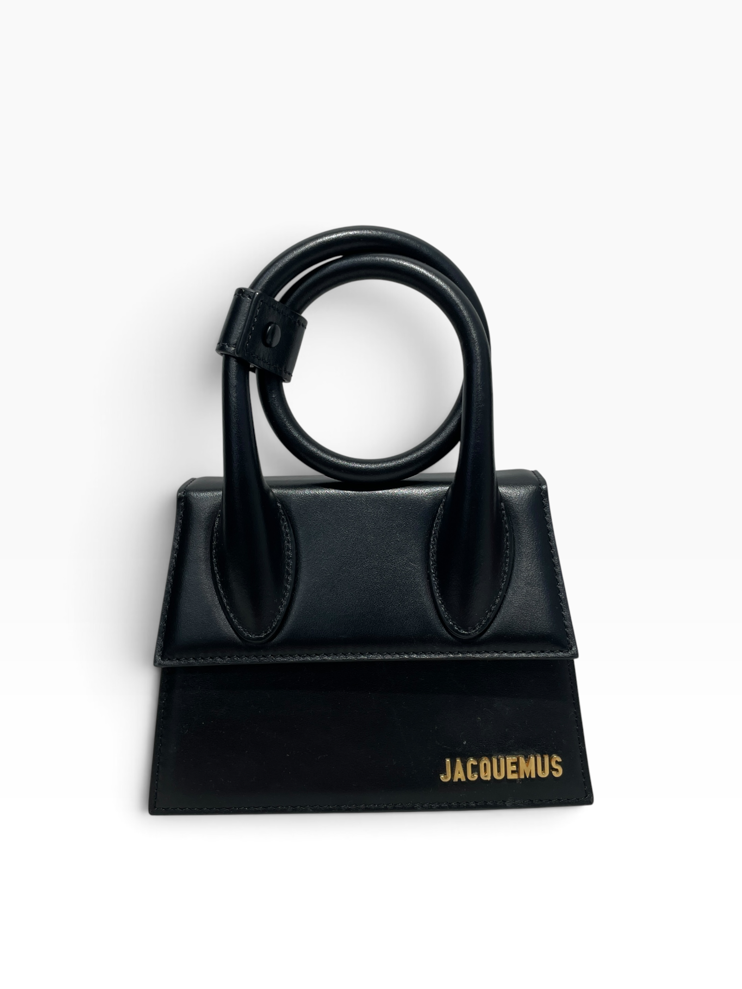 JACQUEMUS/Hand Bag/Leather/BLK/ view 1