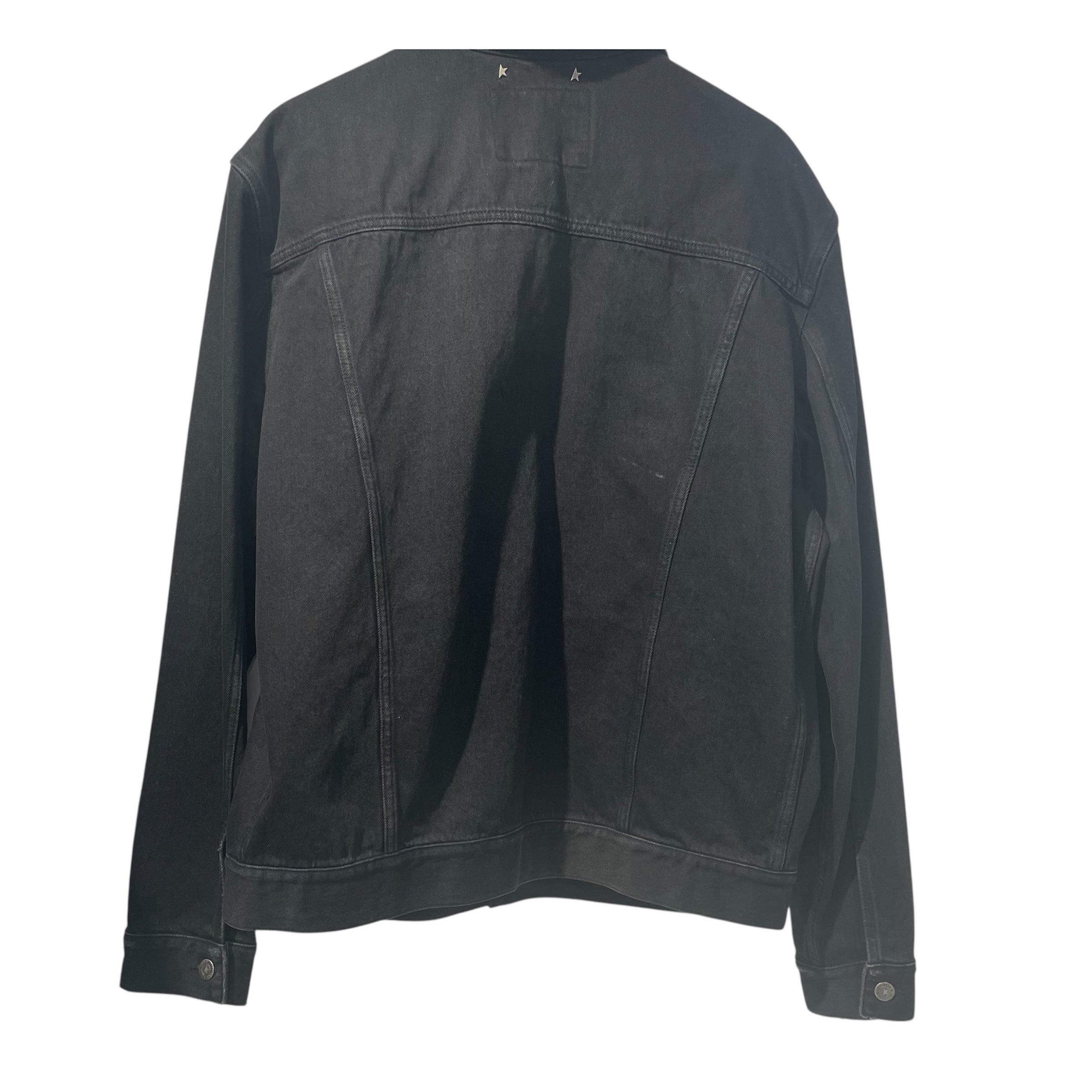 GOLDEN GOOSE/Denim Jkt/54/Denim/BLK/ view 2