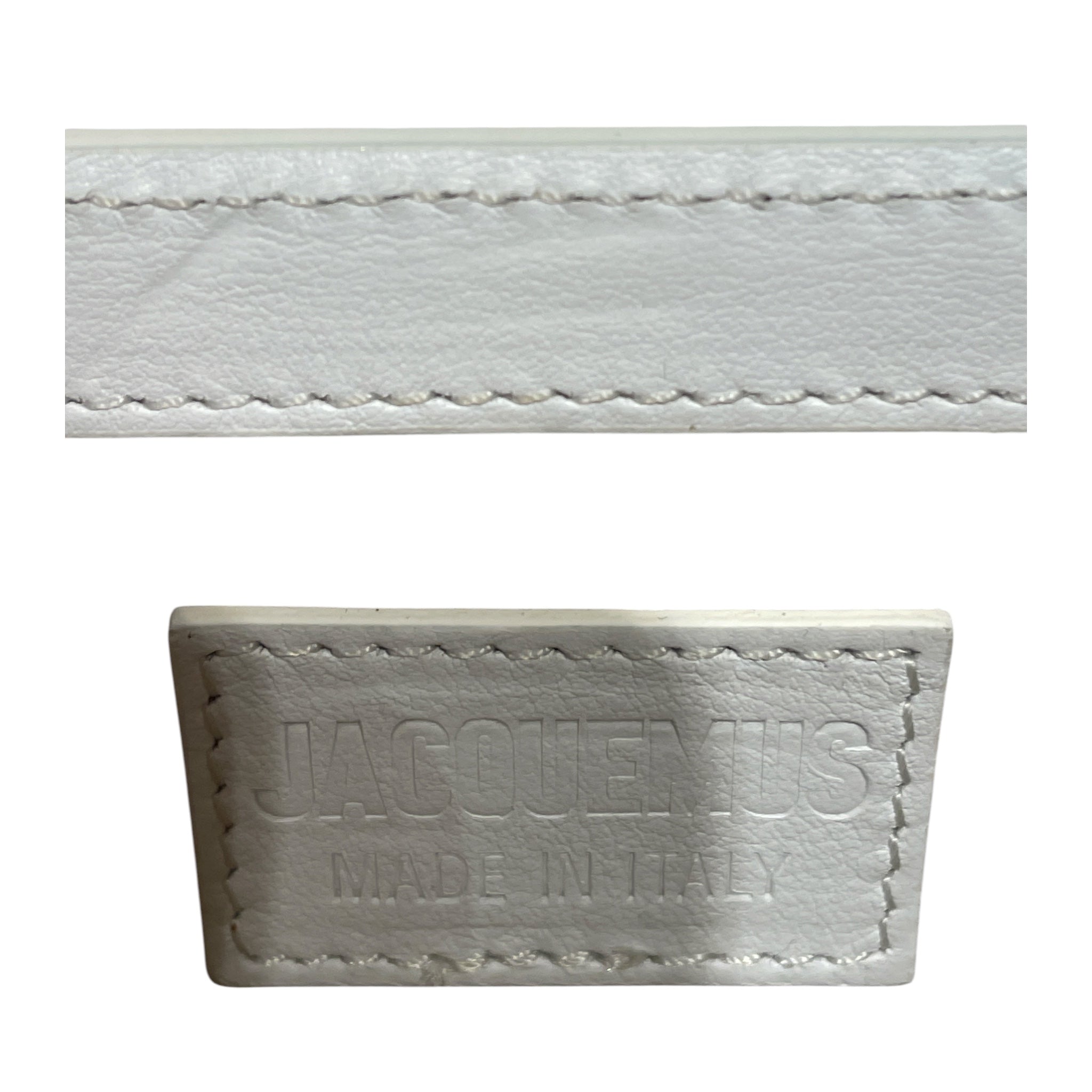 JACQUEMUS/Hand Bag/Leather/WHT/ view 4