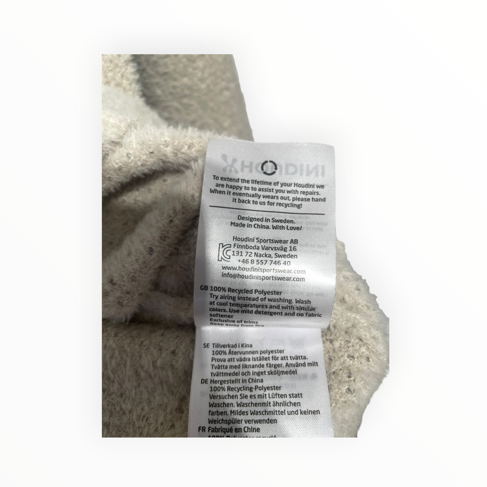 HOUDINI/Sweater/XL/Cotton/BEG/ view 4