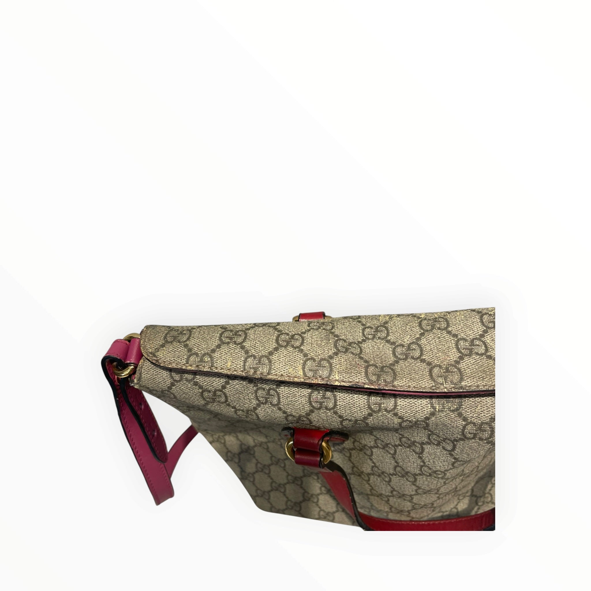 GUCCI/Hand Bag/Leather/BEG/Supreme Canvas view 14