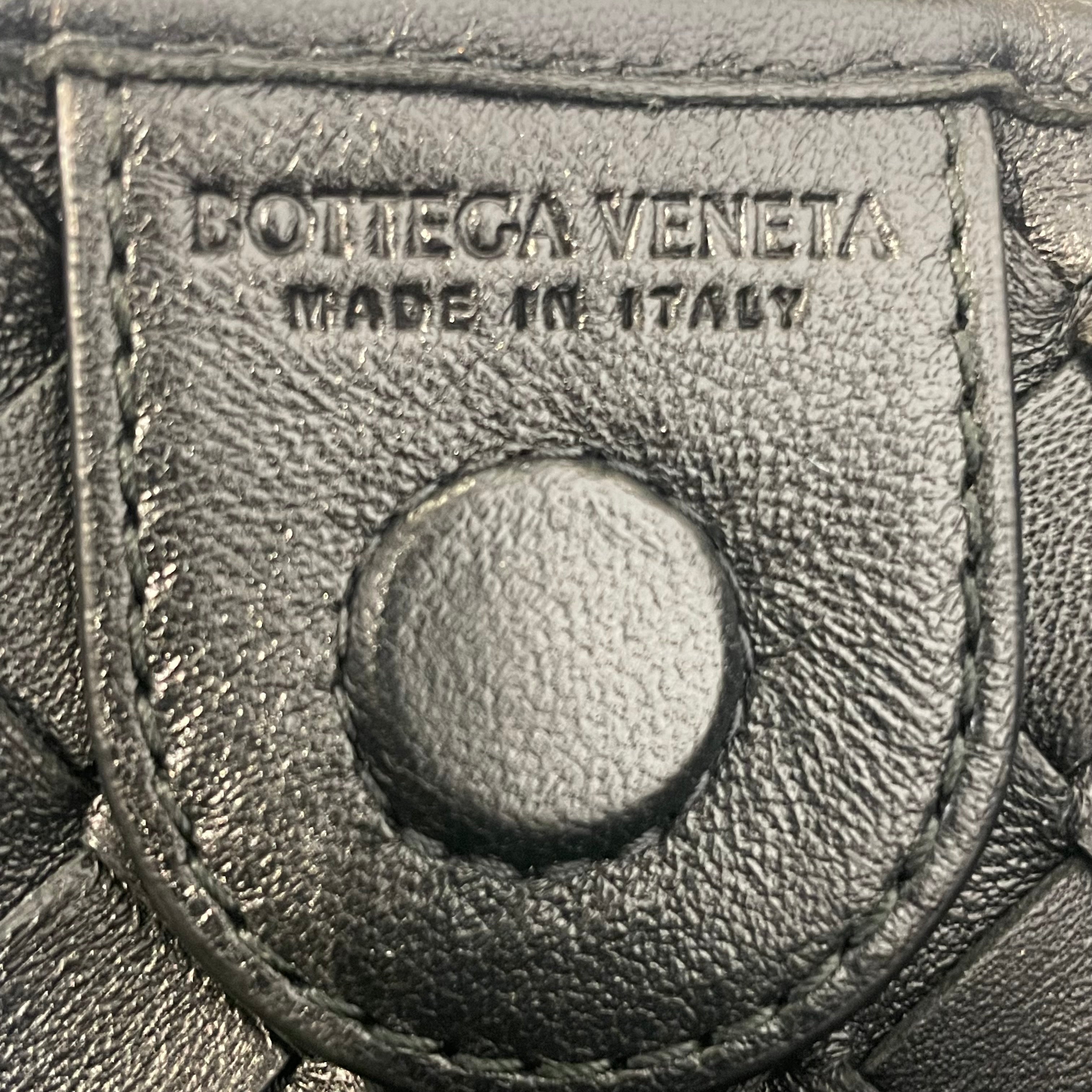 BOTTEGA VENETA/Hand Bag/Leather/BLK/intrecciato sardine view 5