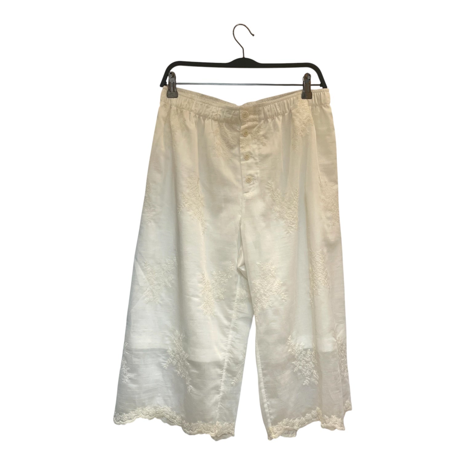 our legacy/Bottoms/36/Cotton/WHT/frill short view 1