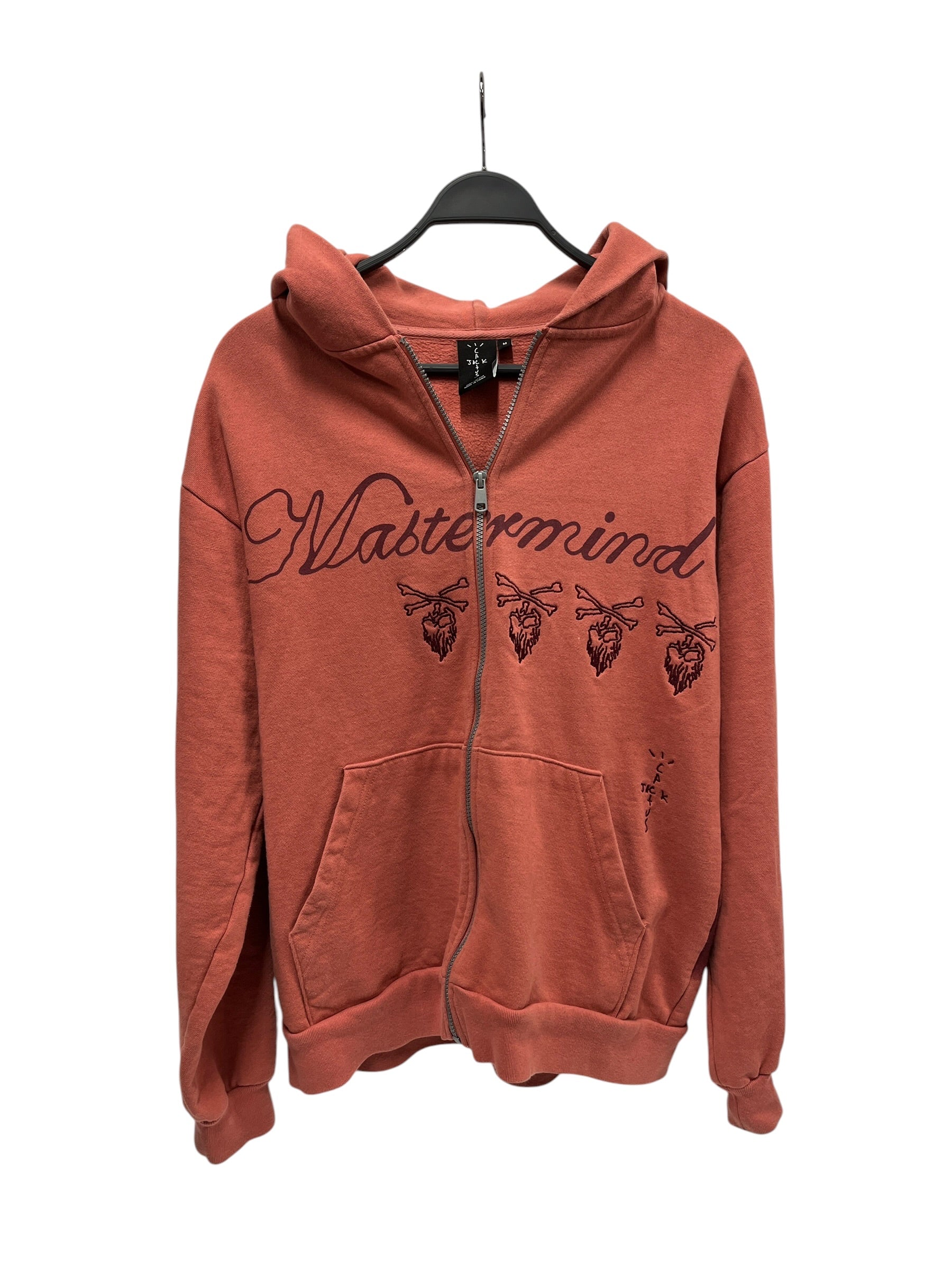 CACTUS JACK/mastermind JAPAN/Zip Up Hoodie/M/Cotton/PNK/Cactus Jack x Mastermind view 1