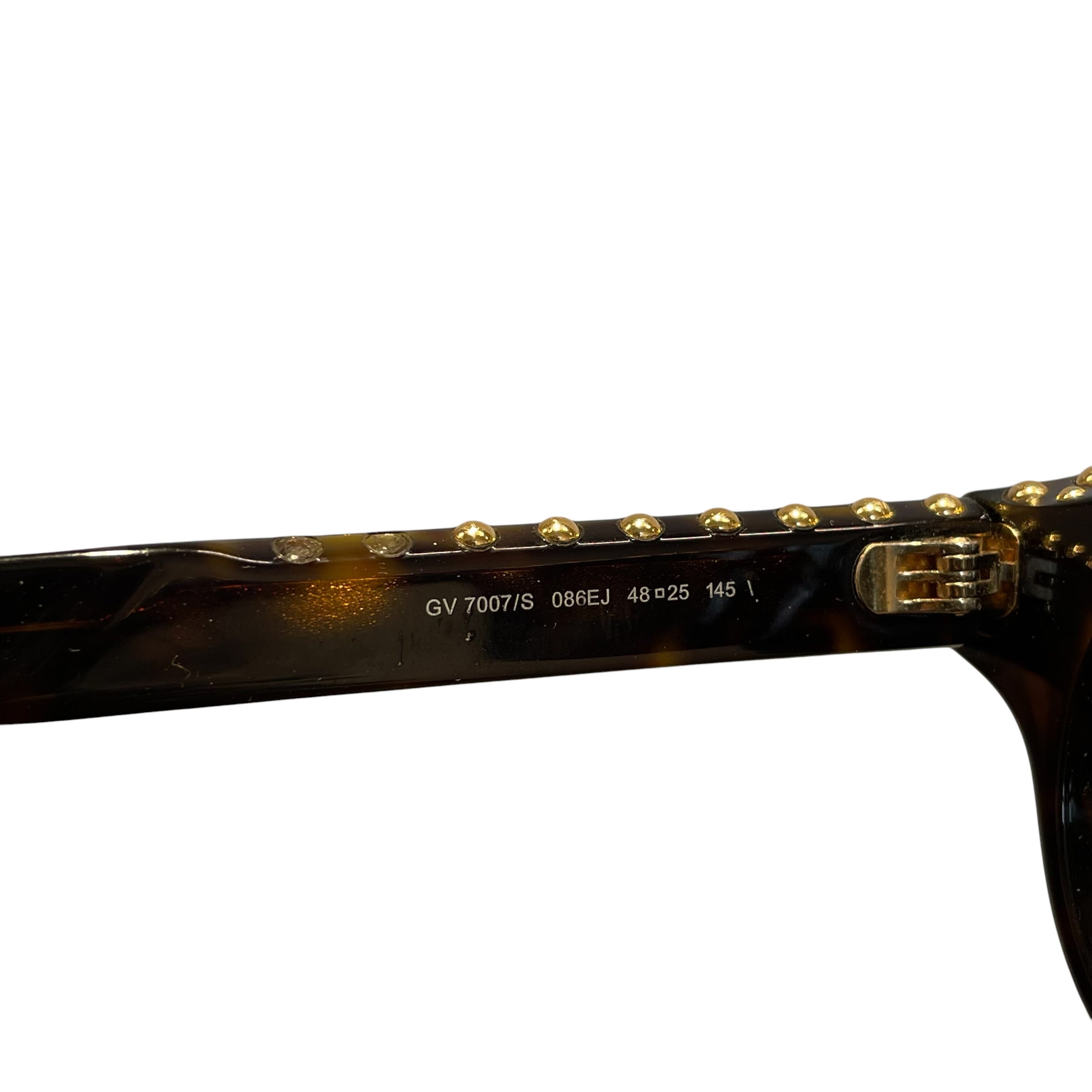 GIVENCHY/Sunglasses/Plastic/GLD/Round/L's/gld studs/GV7007/S view 5