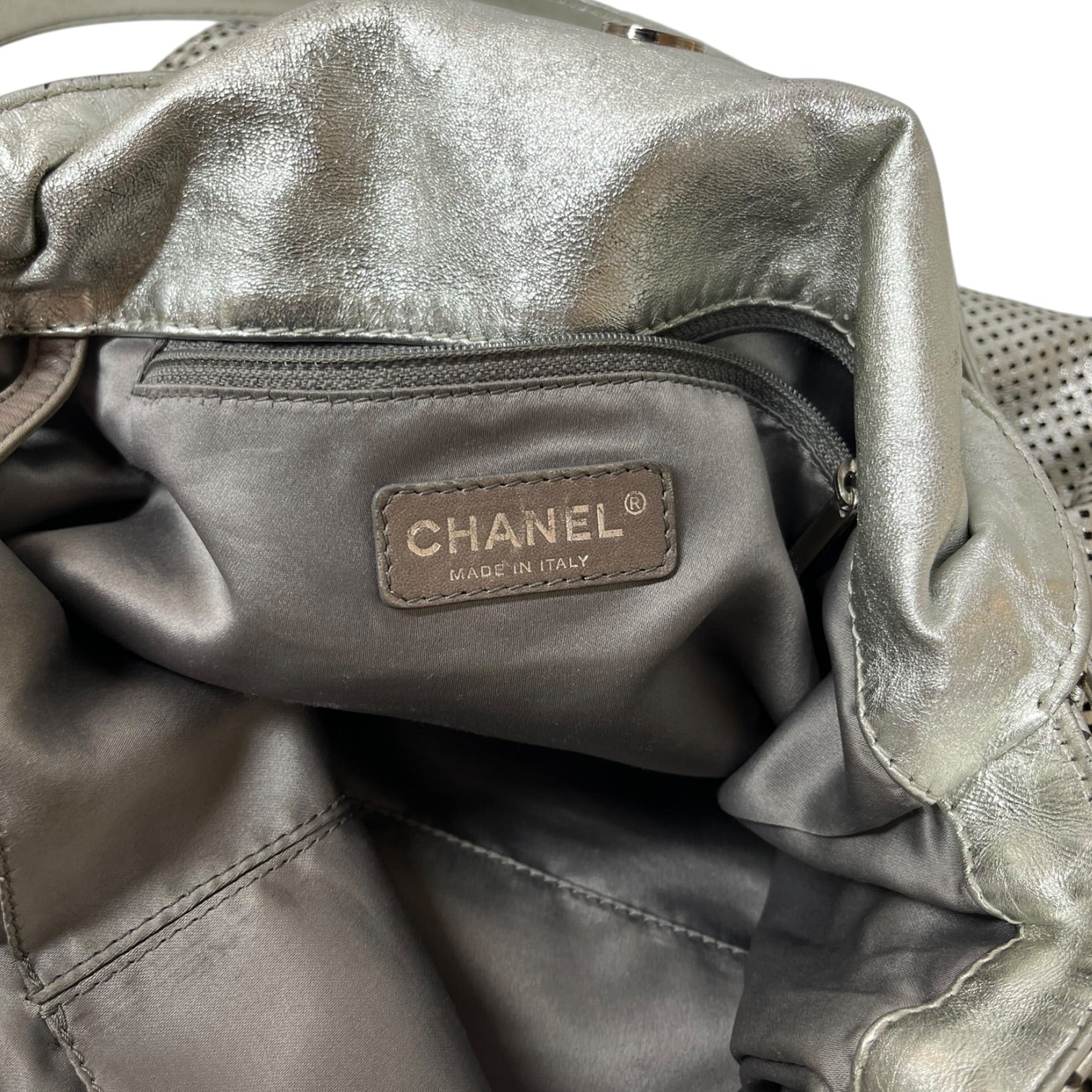 CHANEL/Bag/Leather/SLV/HOBO BAG view 5
