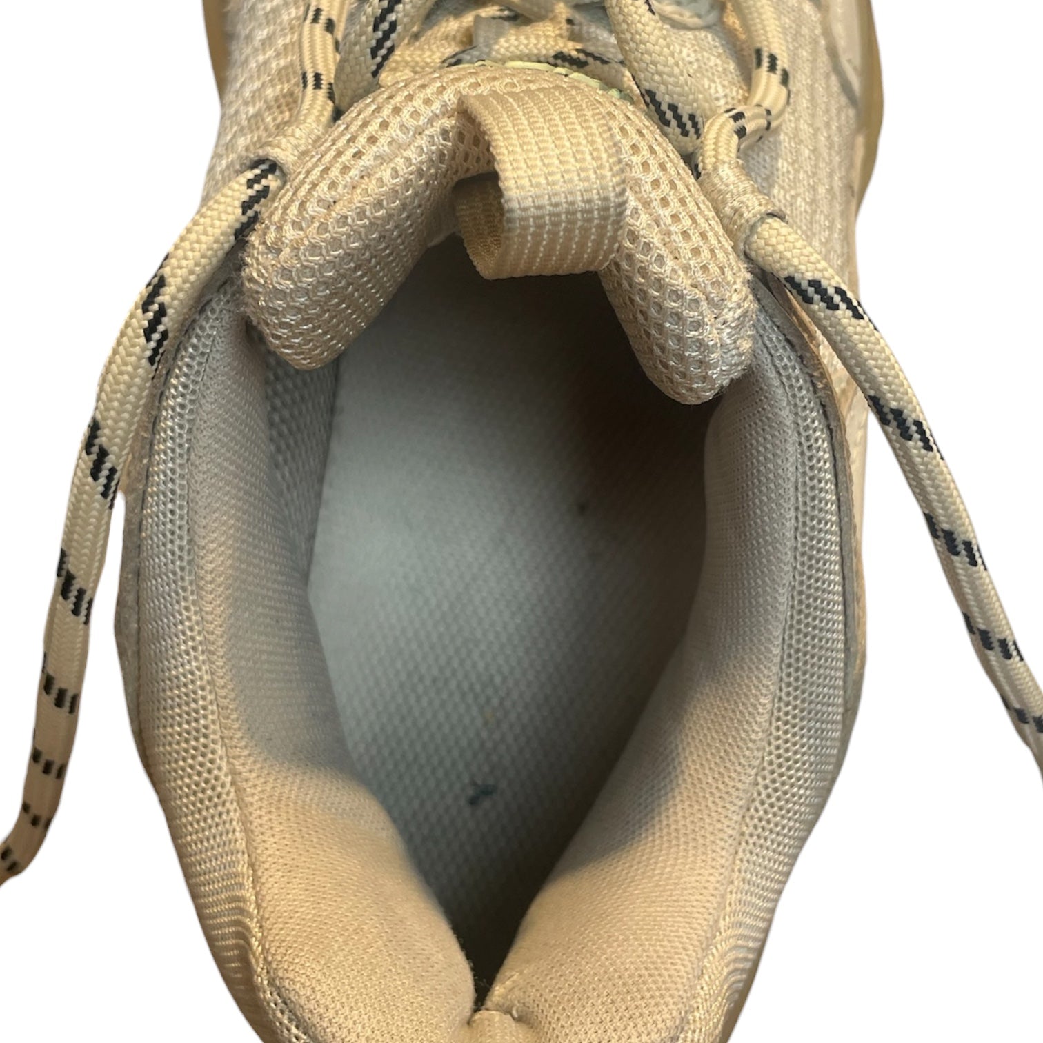 BALENCIAGA/Low-Sneakers/US 7/Nylon/CRM/TRIPLE S view 3