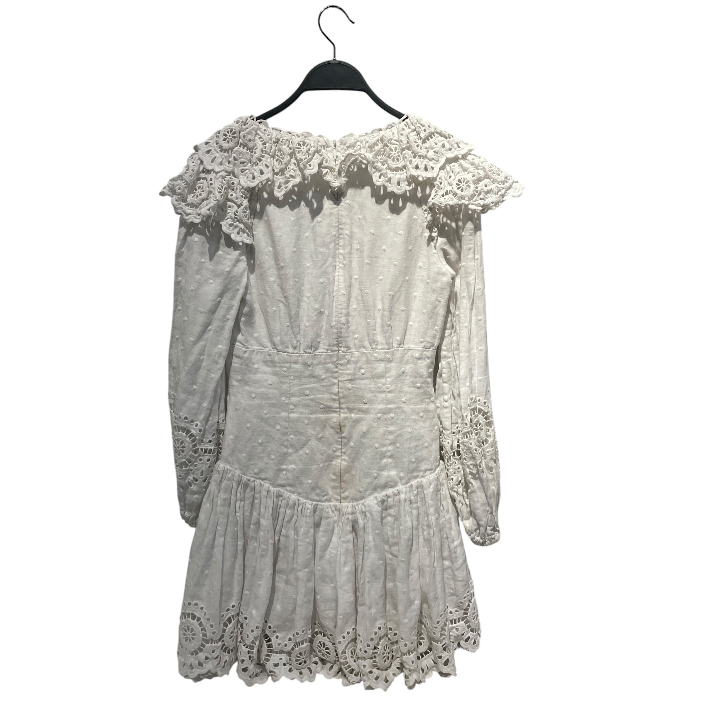 Zimmermann/SL Dress/1/Linen/WHT/bONITA view 2