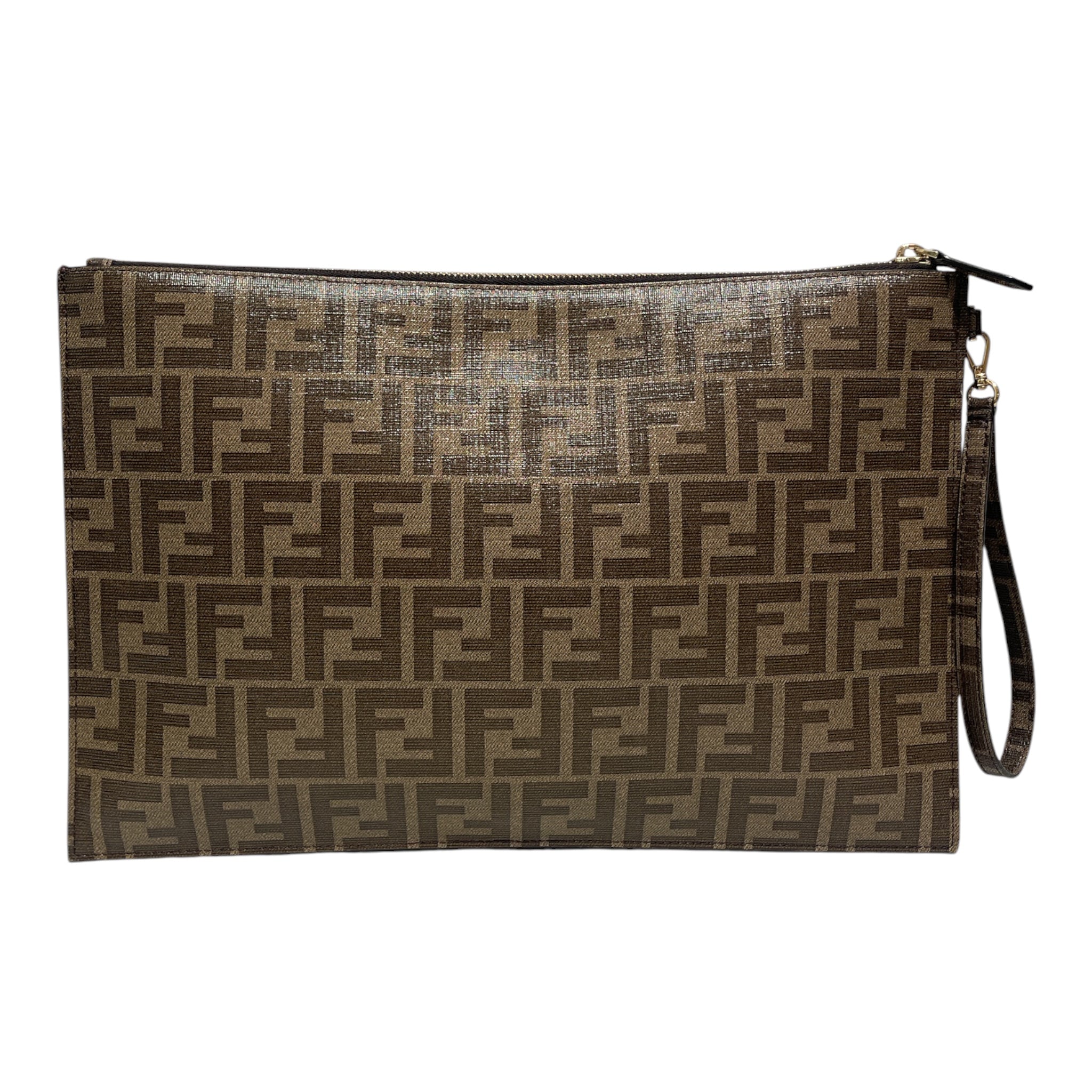 FENDI/Clutch Bag/Monogram/BRW/Hairdo Girls Large Clutch view 2