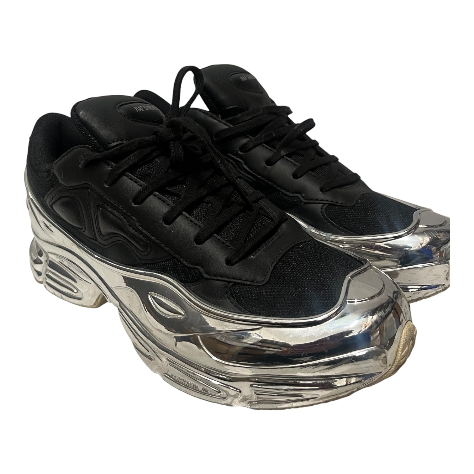 adidas/Low-Sneakers/US 10.5/Nylon/BLK/Adidas x Raf Simons Ozweego view 1
