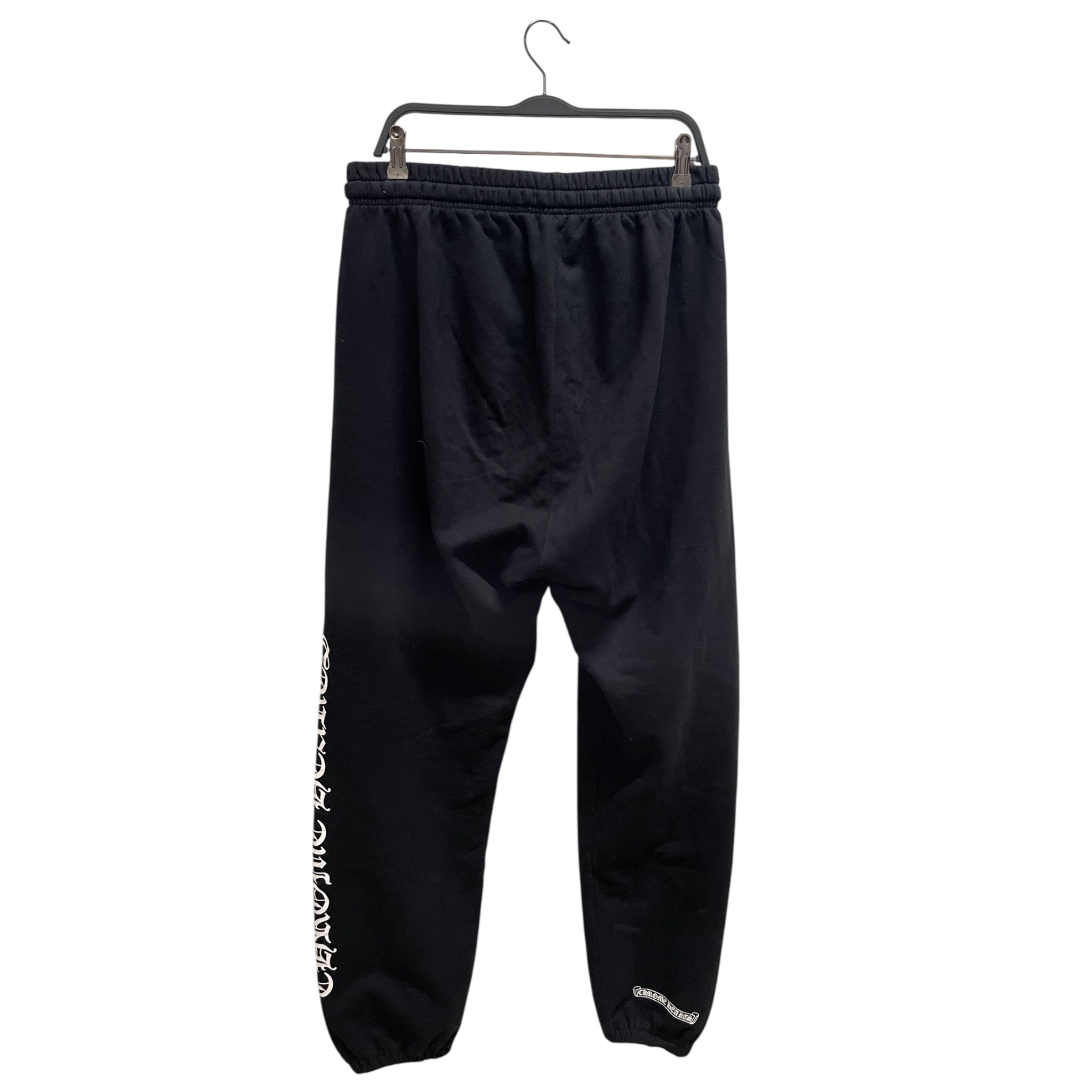 CHROME HEARTS/Sweatpants/XL/Cotton/BLK/SIDE LOGO view 2