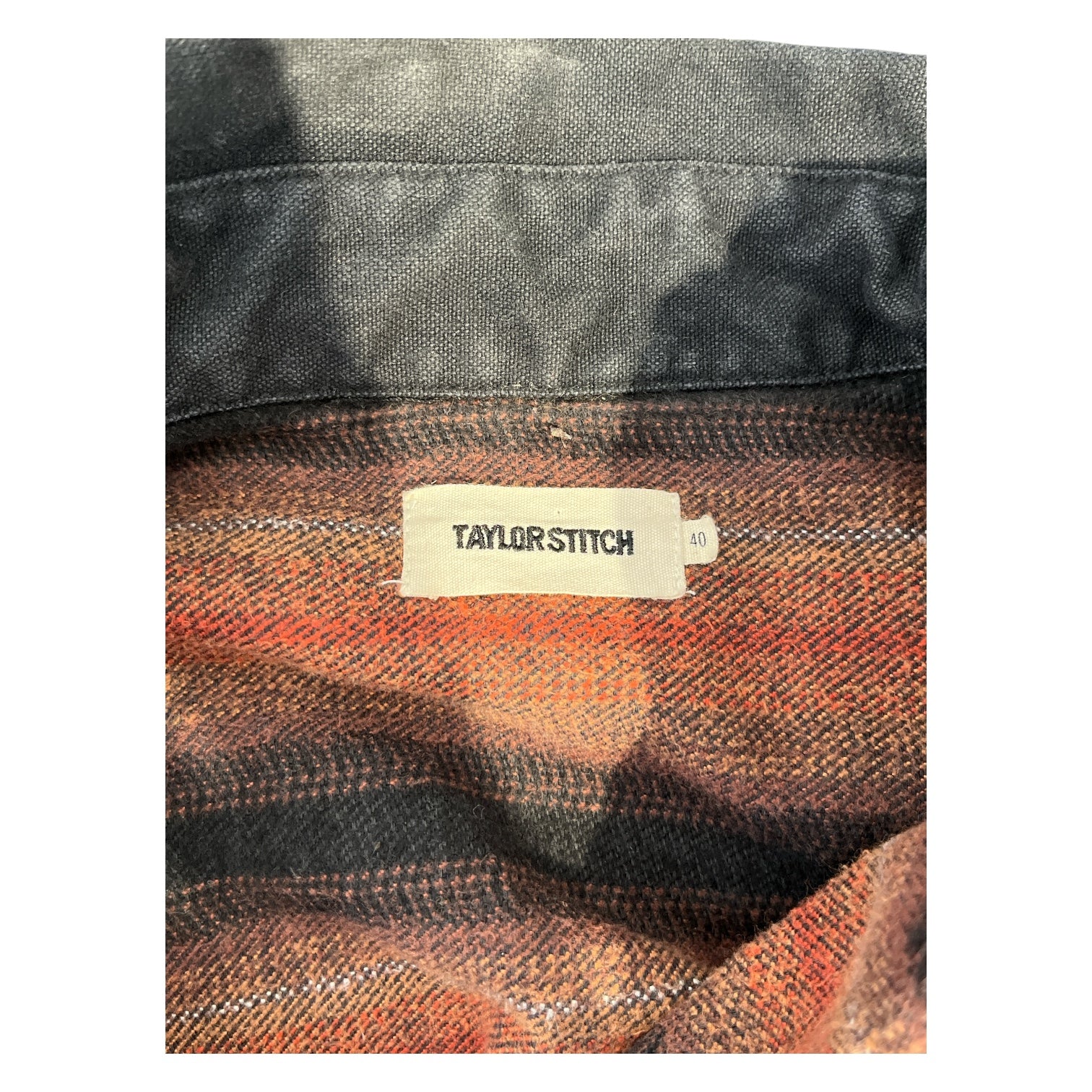 TAYLOR STITCH/Jacket/40/Cotton/BLK/blanket inside view 3
