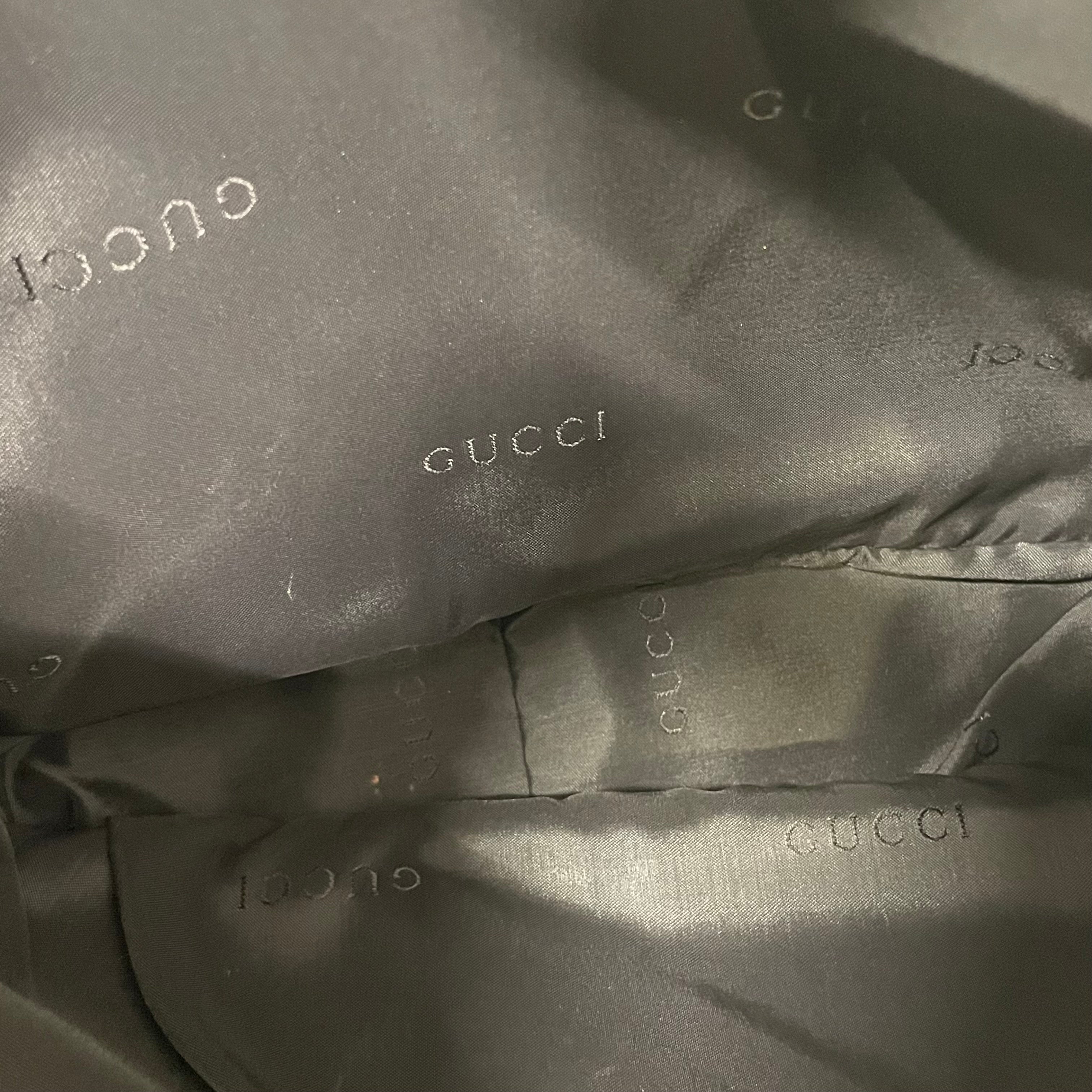 GUCCI/Cross Body Bag/OS/Nylon/BLK/BAMBOO/ #0021638 view 3