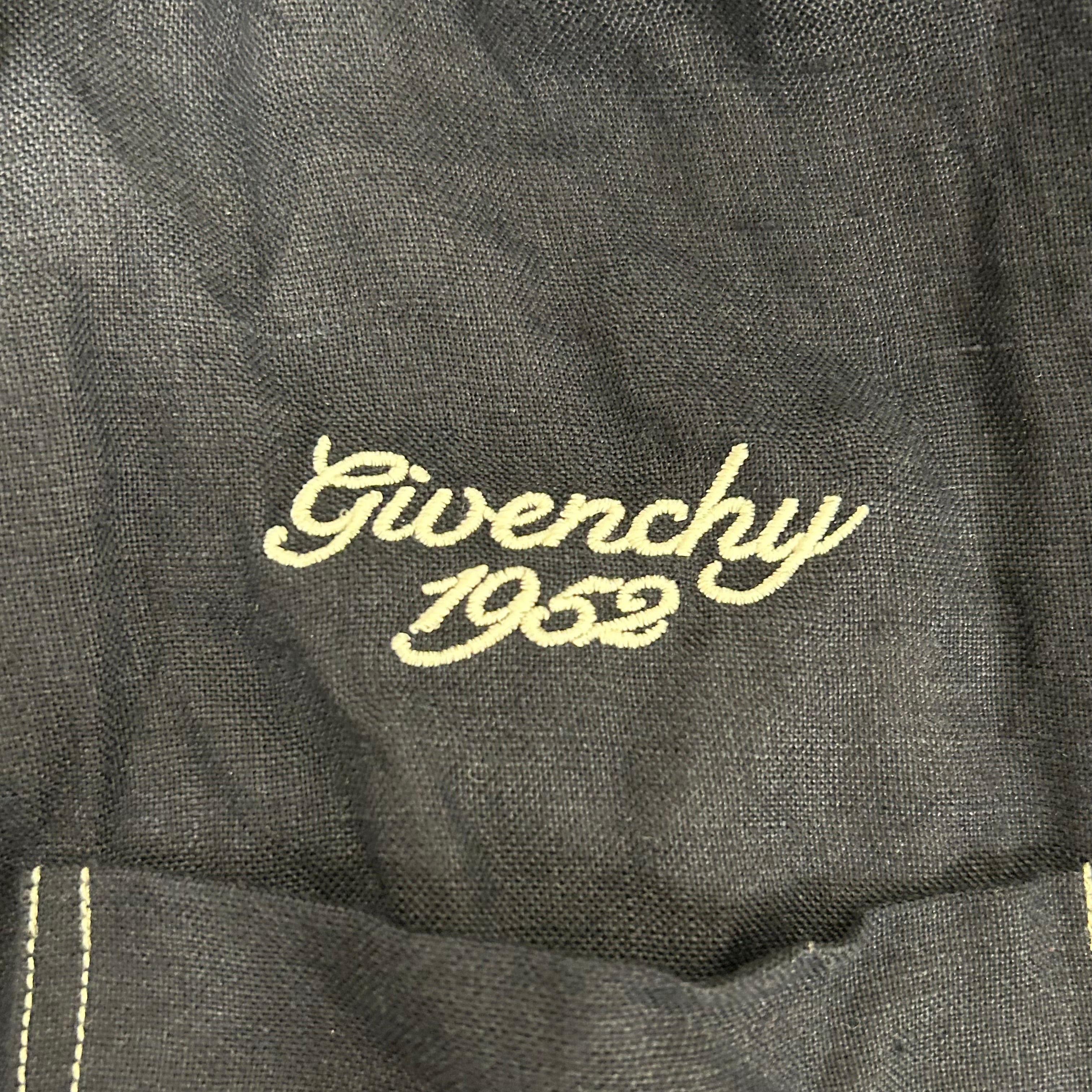 GIVENCHY/SS Shirt/41/Cotton/NVY/EMBROIDERED LOGO view 4