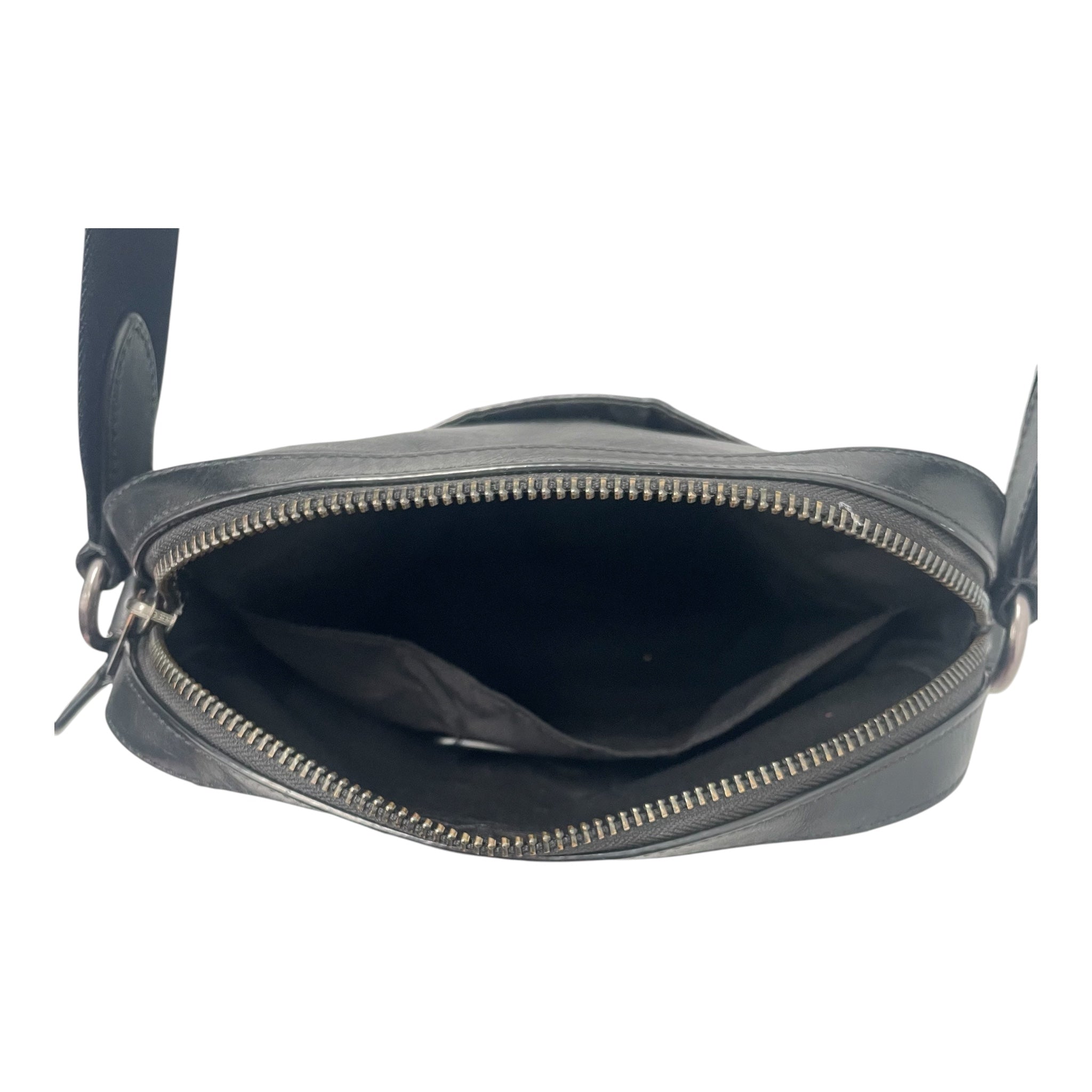 COACH/Clutch Bag/Leather/BLK/ALLBLACKCOACHBAG view 4