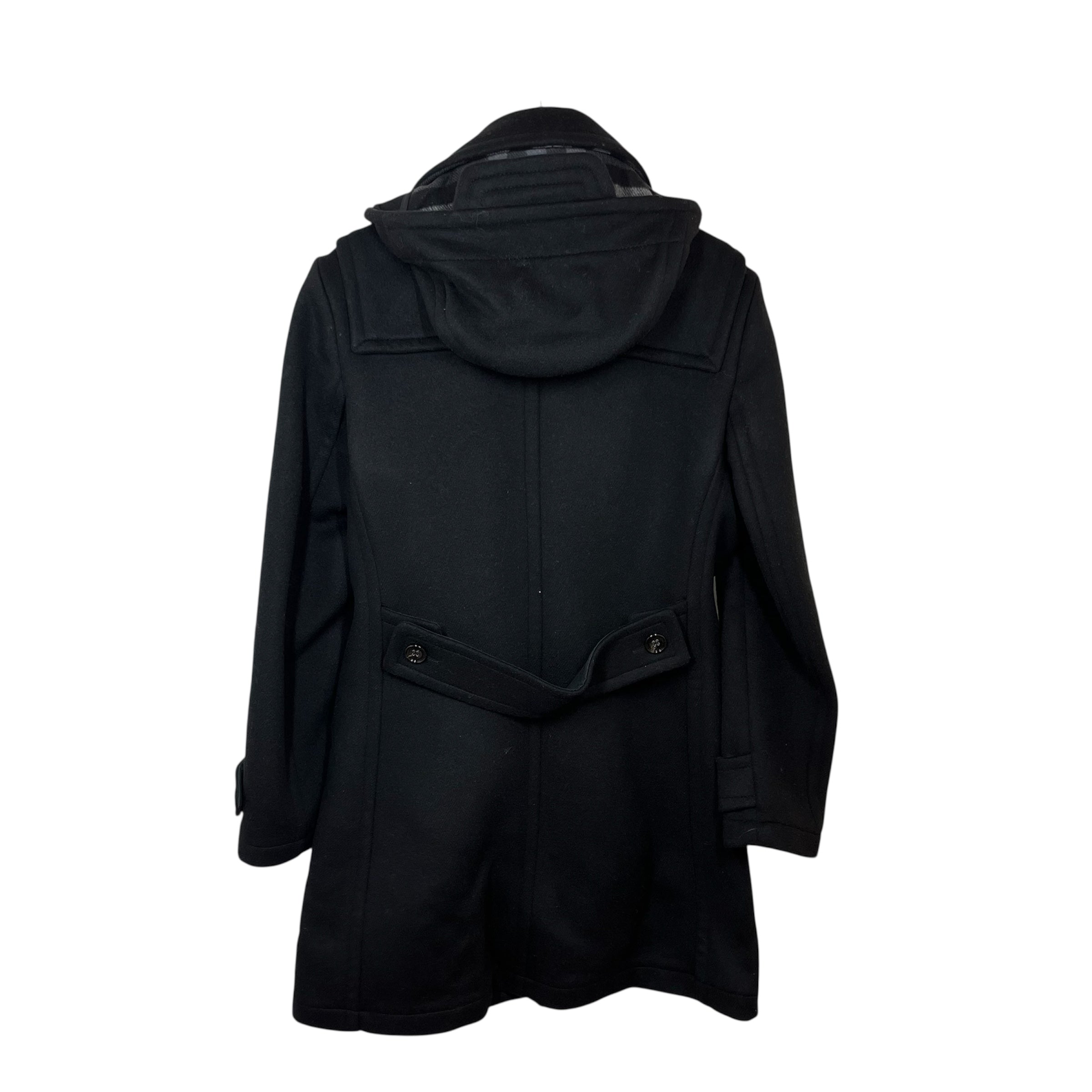 BURBERRY LONDON/Coat/M/Wool/BLK/DUFFLE TOGGLE COAT view 2