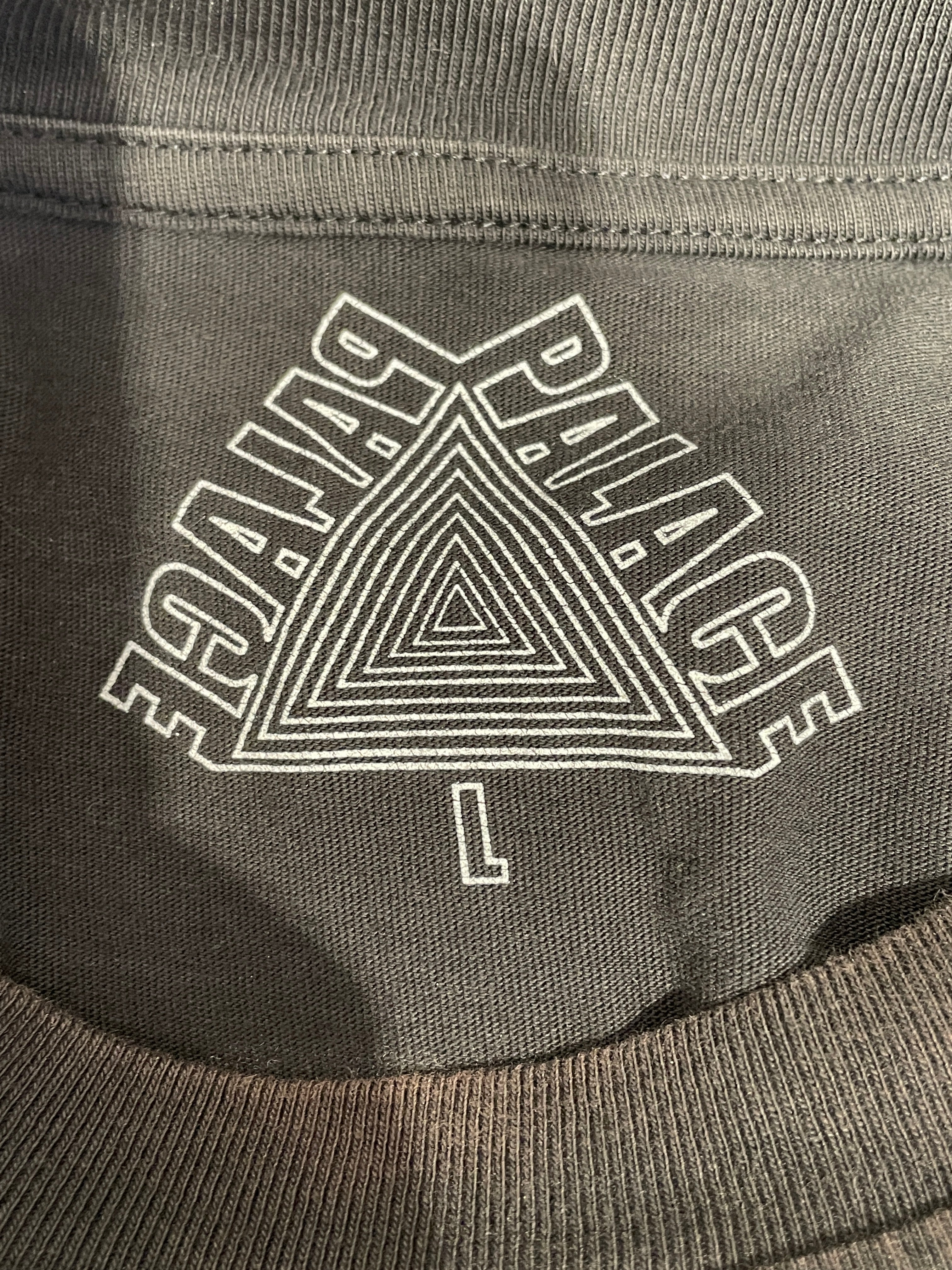 PALACE/3|4 T-Shirt/L/Cotton/BLK/SANS FERG LS view 3