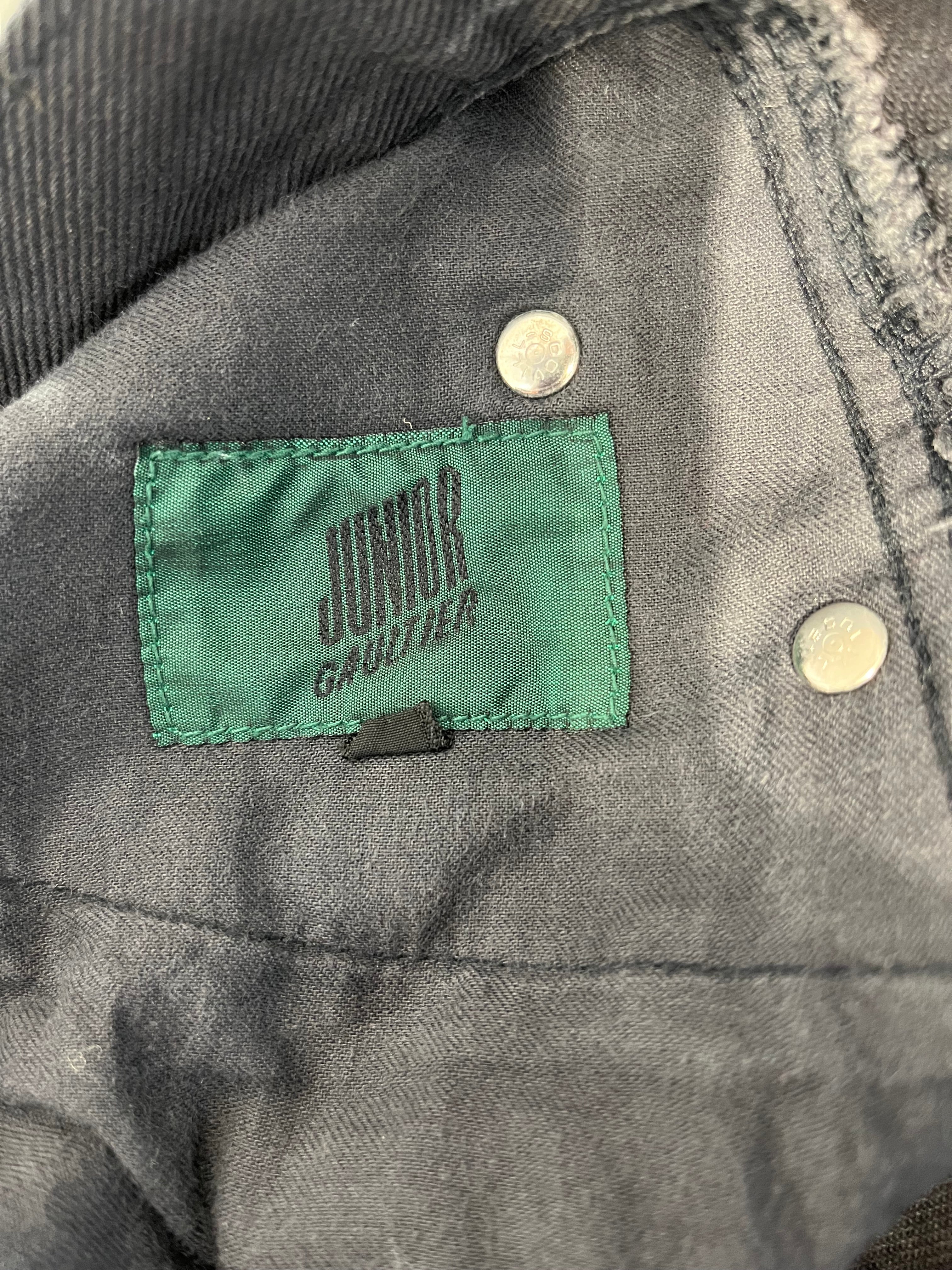 JUNIOR GAULTIER/Bottoms/Cotton/BLK/wide leg view 3