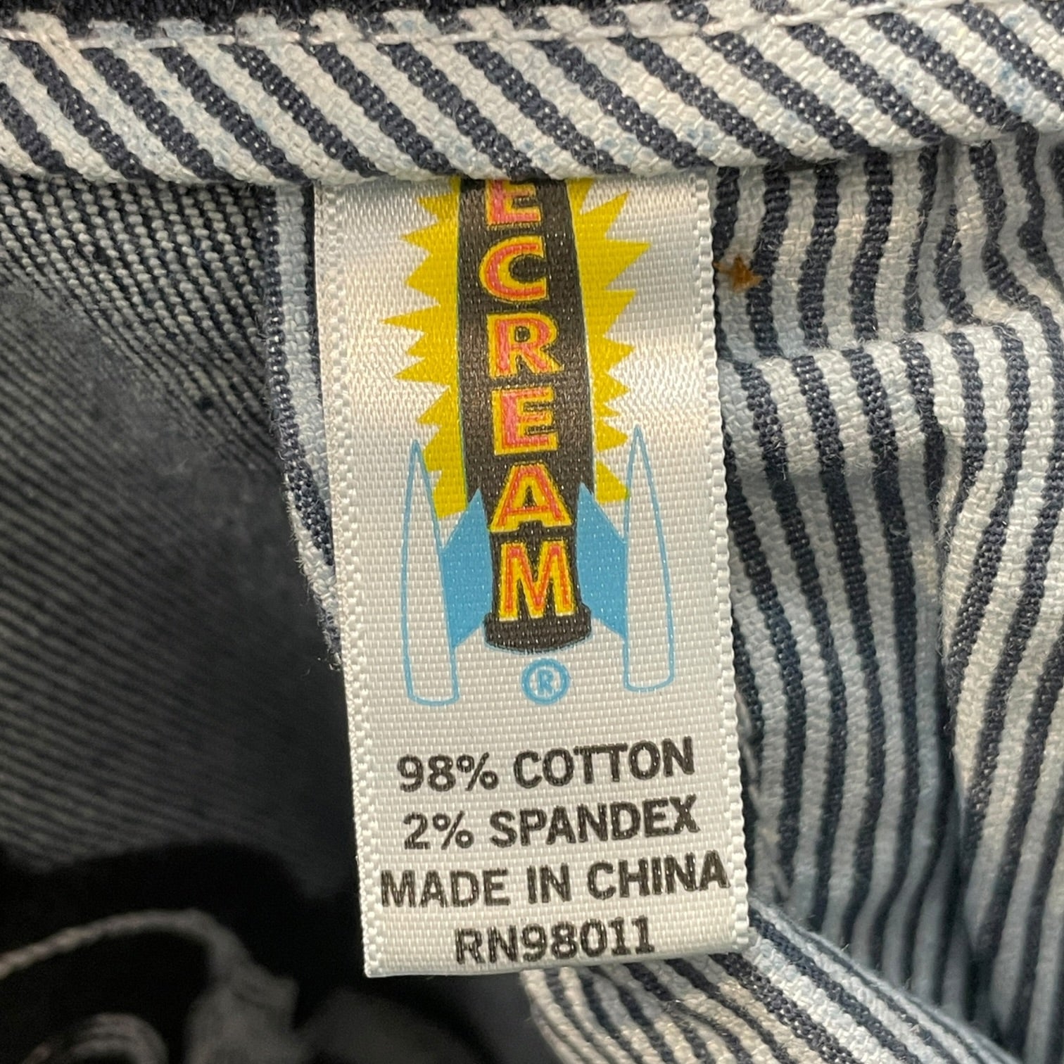 ICE CREAM/Pants/34/Cotton/BLU/Graphic/Mullen Jeans view 4