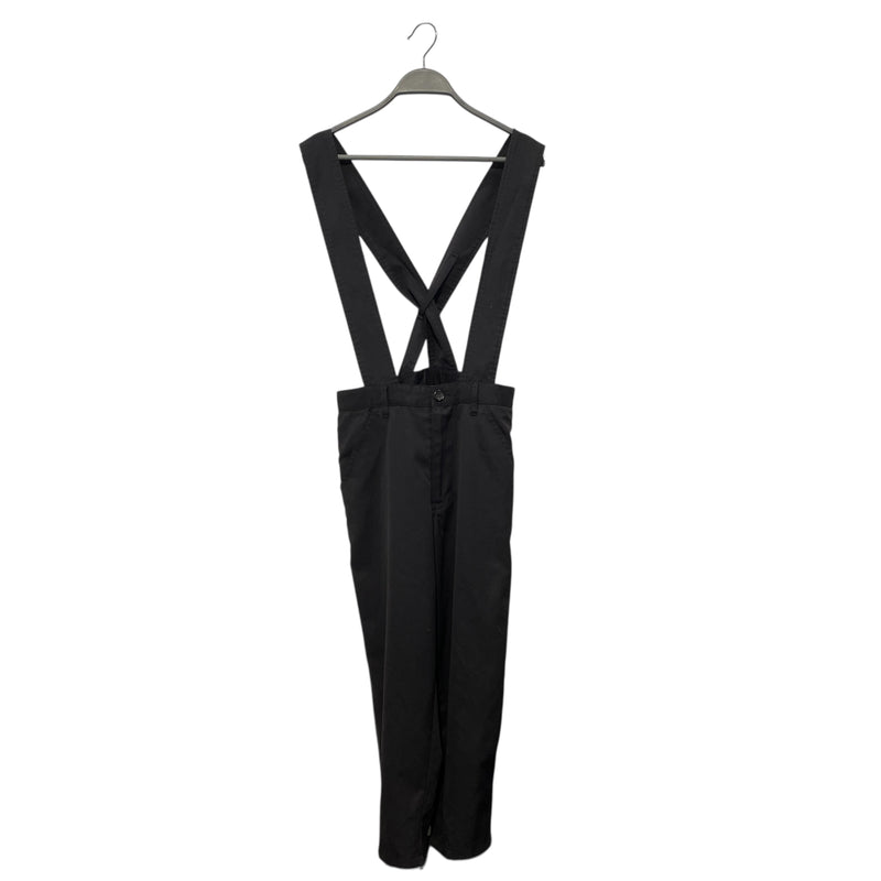 COMME des GARCONS GIRL/Overall/XS/Wool/BLK/Gabardine Pinafore Overalls
