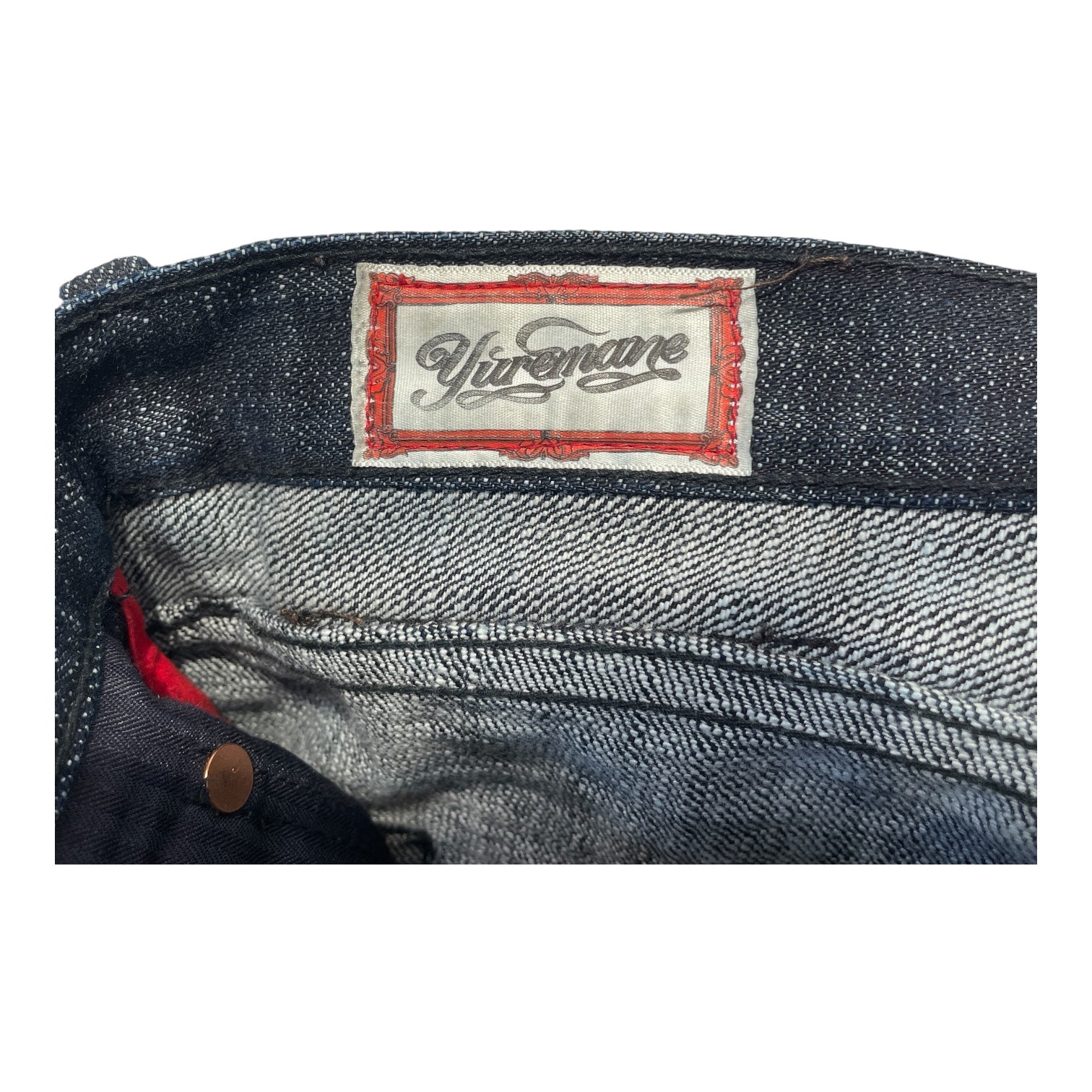 YUREMANE/Pants/4/Denim/IDG/RED BIAS TAPE SELVEDGE view 3