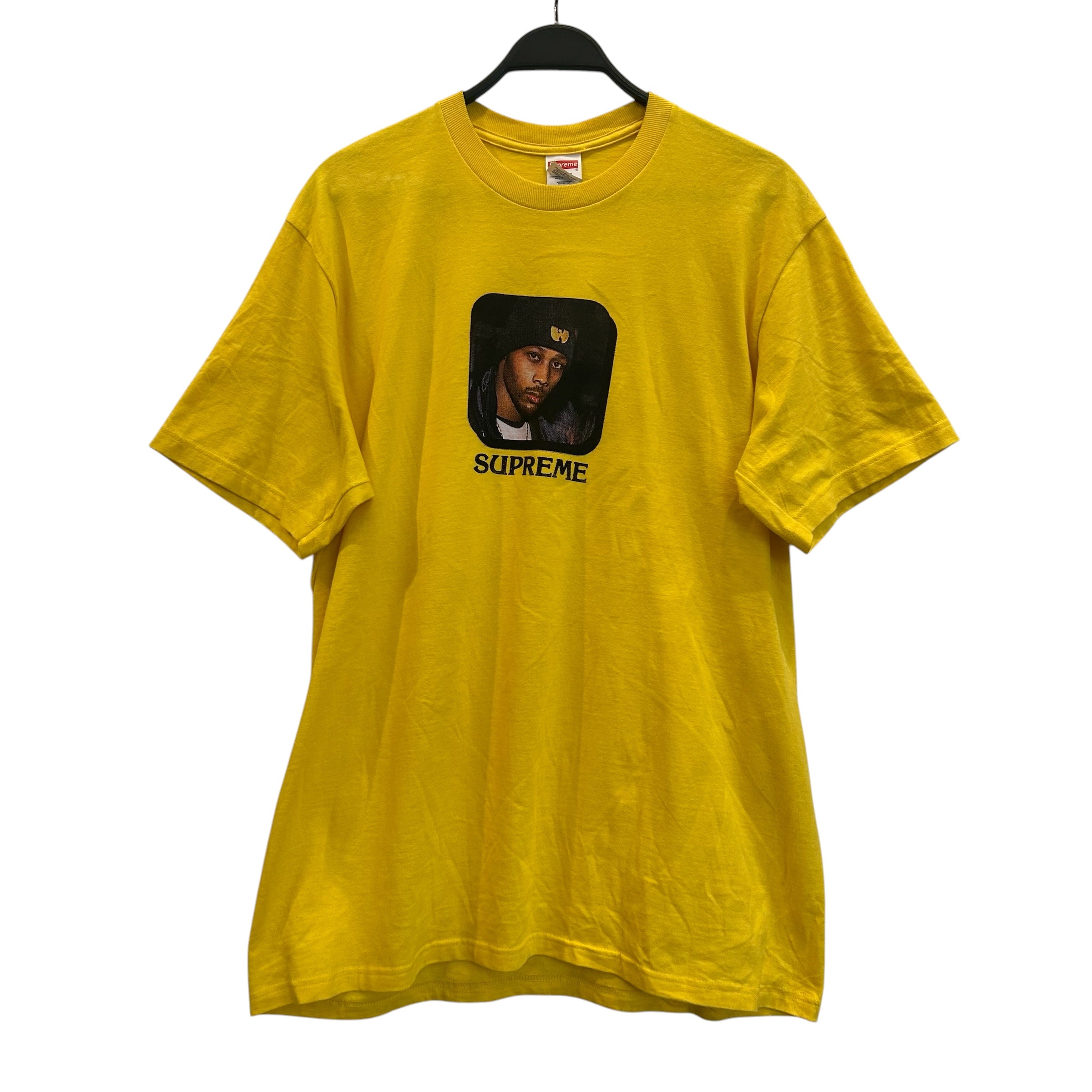 Supreme/T-Shirt/L/Cotton/YEL/Graphic/Wu Tang RZA view 1
