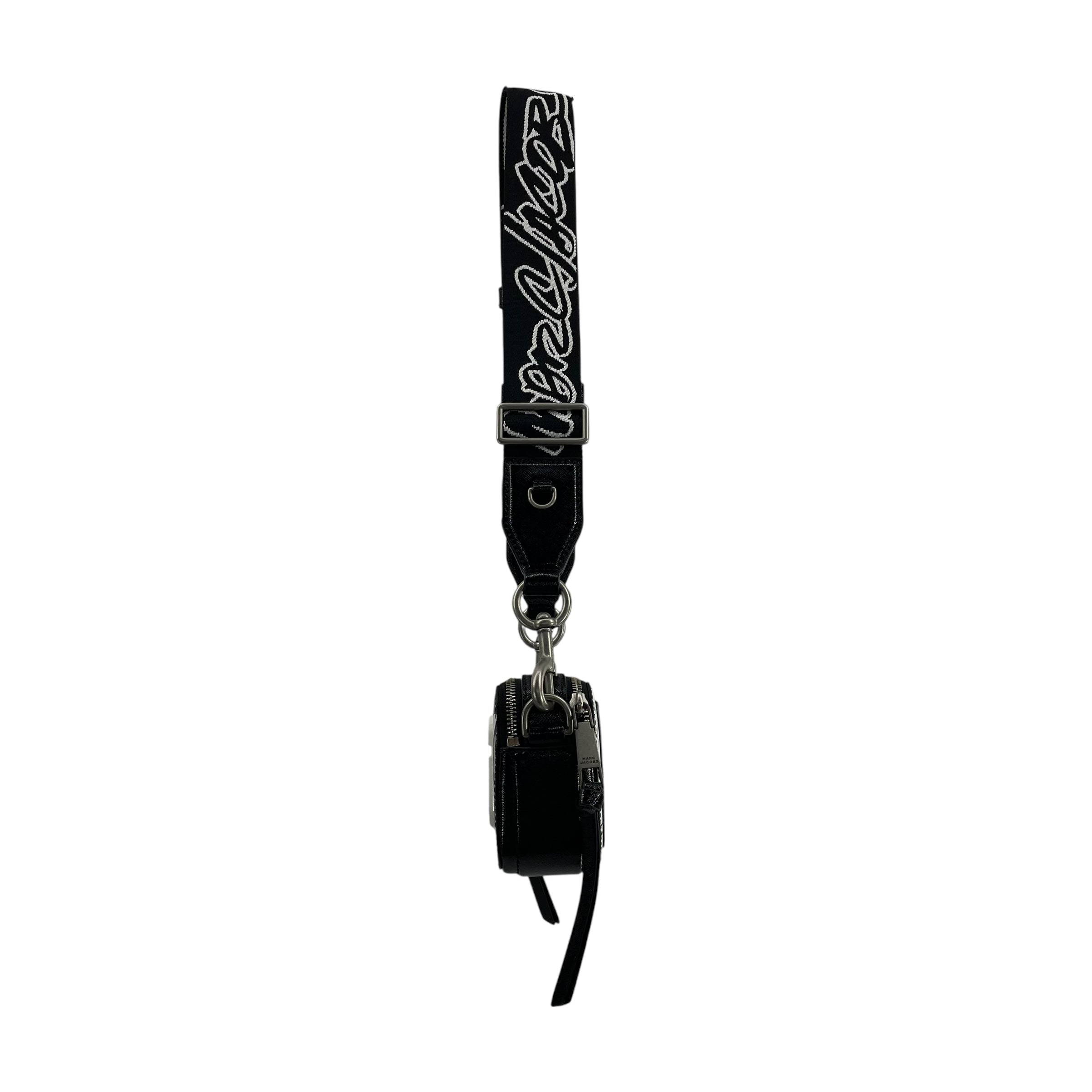 MARC JACOBS/Cross Body Bag/Graphic/Leather/WHT/futura collab view 3