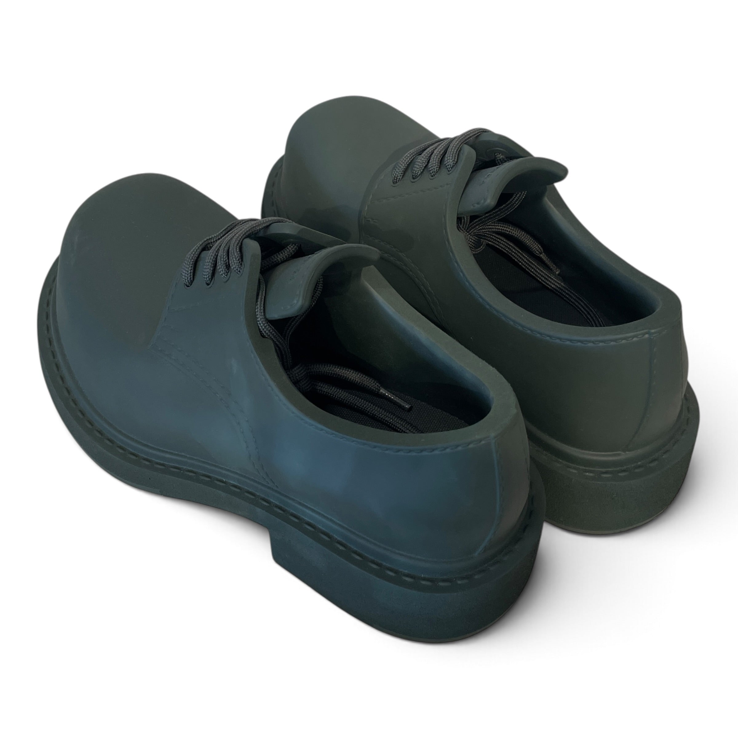 BALENCIAGA/Dress Shoes/EU 38/GRN/steroid derby view 2