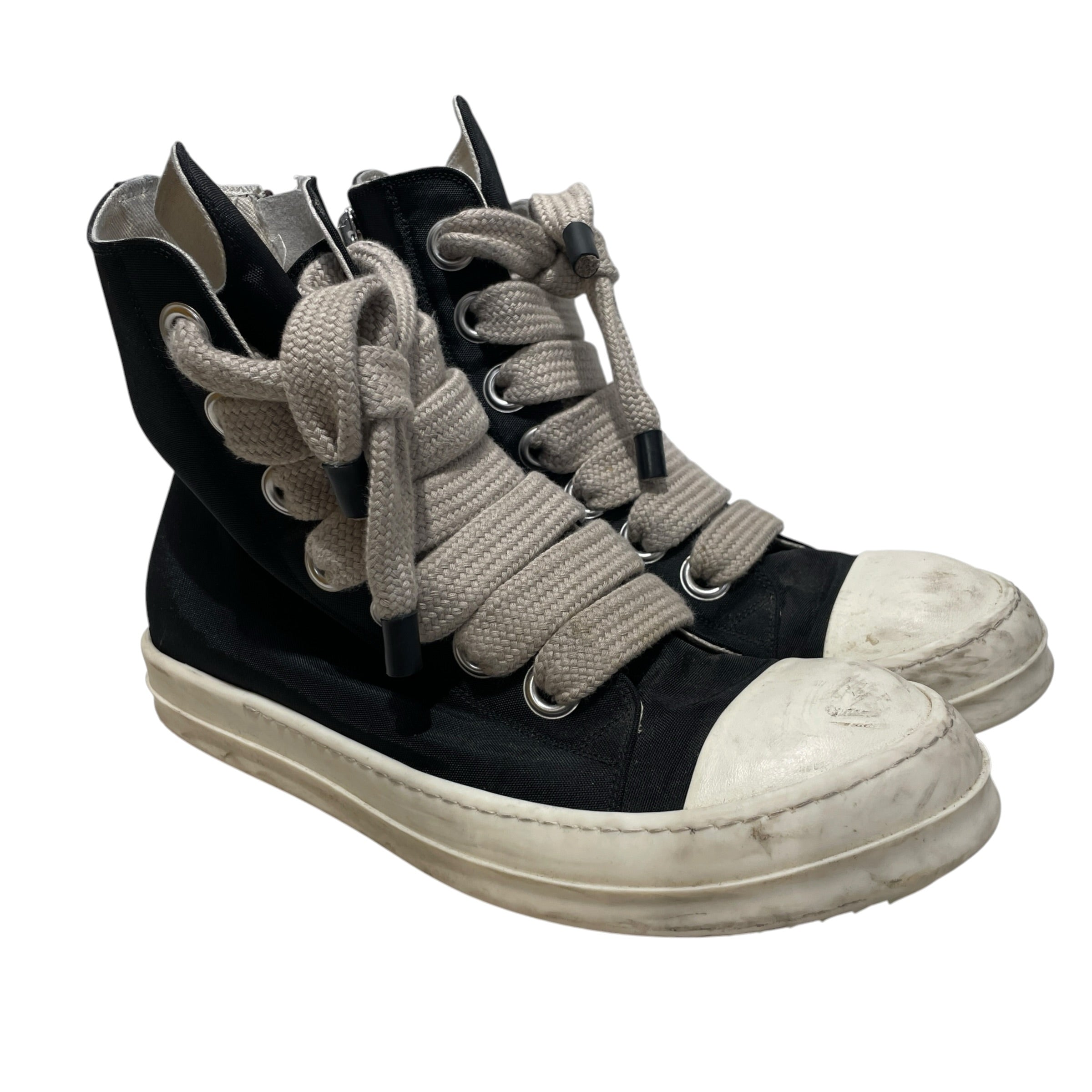 RICK OWENS DRKSHDW/Hi-Sneakers/EU 44/Nylon/BLK/ view 1