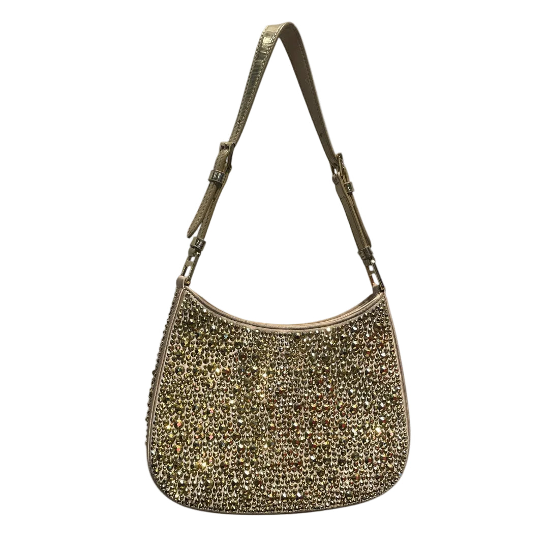 PRADA/Hand Bag/GLD/RHINESTONES view 2