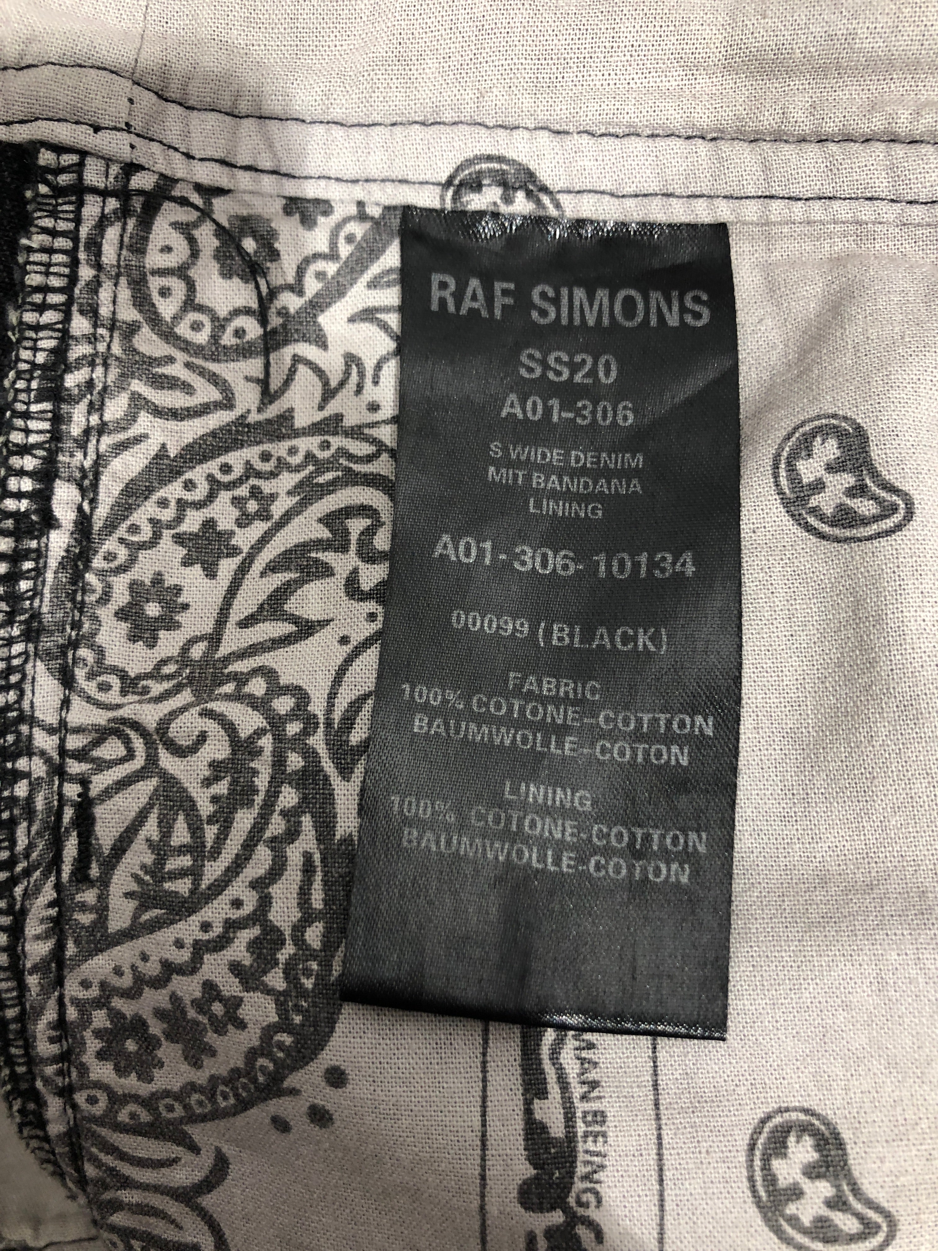 RAF SIMONS/Pants/36/Denim/GRY/Button Fly/ARCHIVE REDUX ELEPHANT PANT view 6