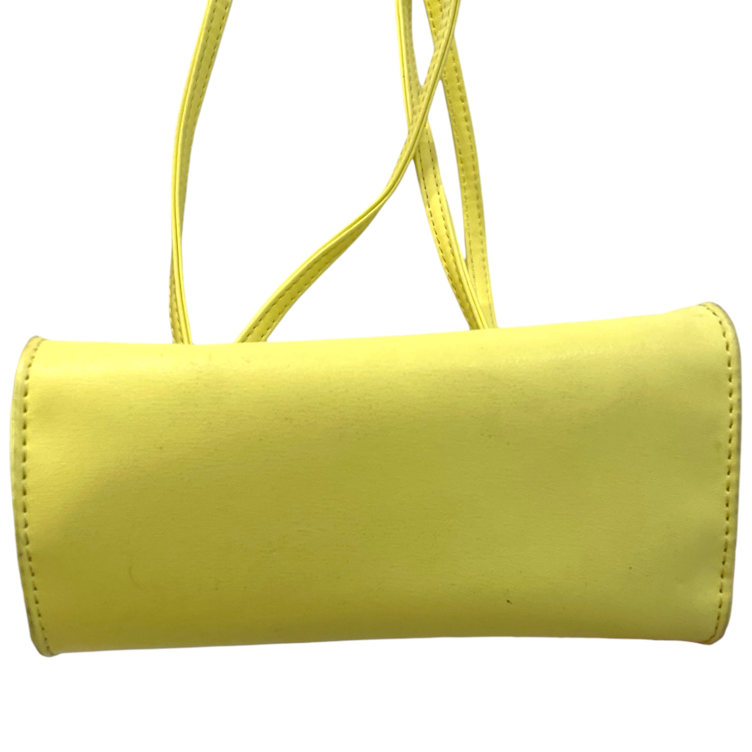 Telfar/Clutch Bag/Leather/YEL/ view 3