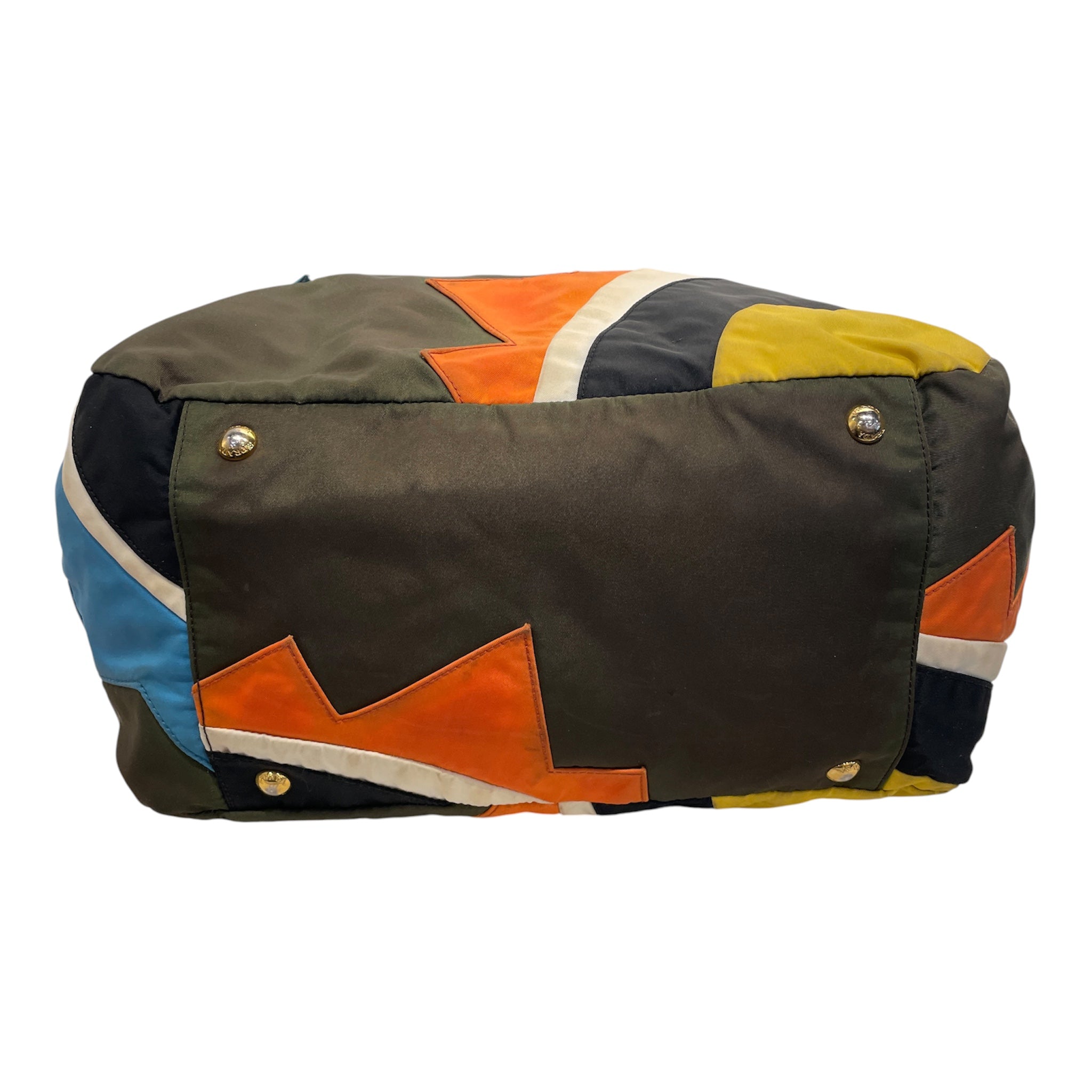 PRADA/Tote Bag/All Over Print/Nylon/MLT/Tessuto Patchwork Tote view 3